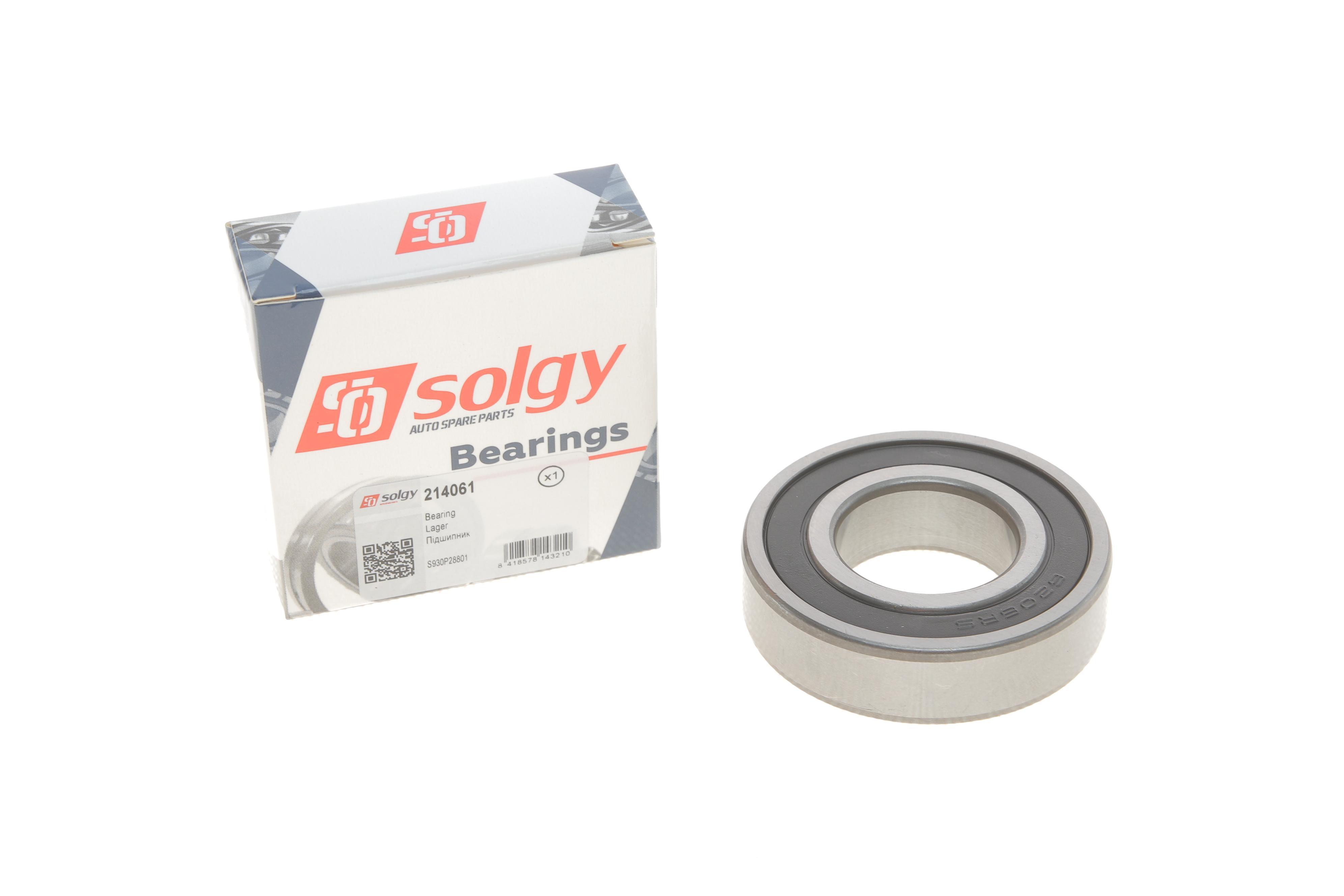 Підшипник (30x62x16)