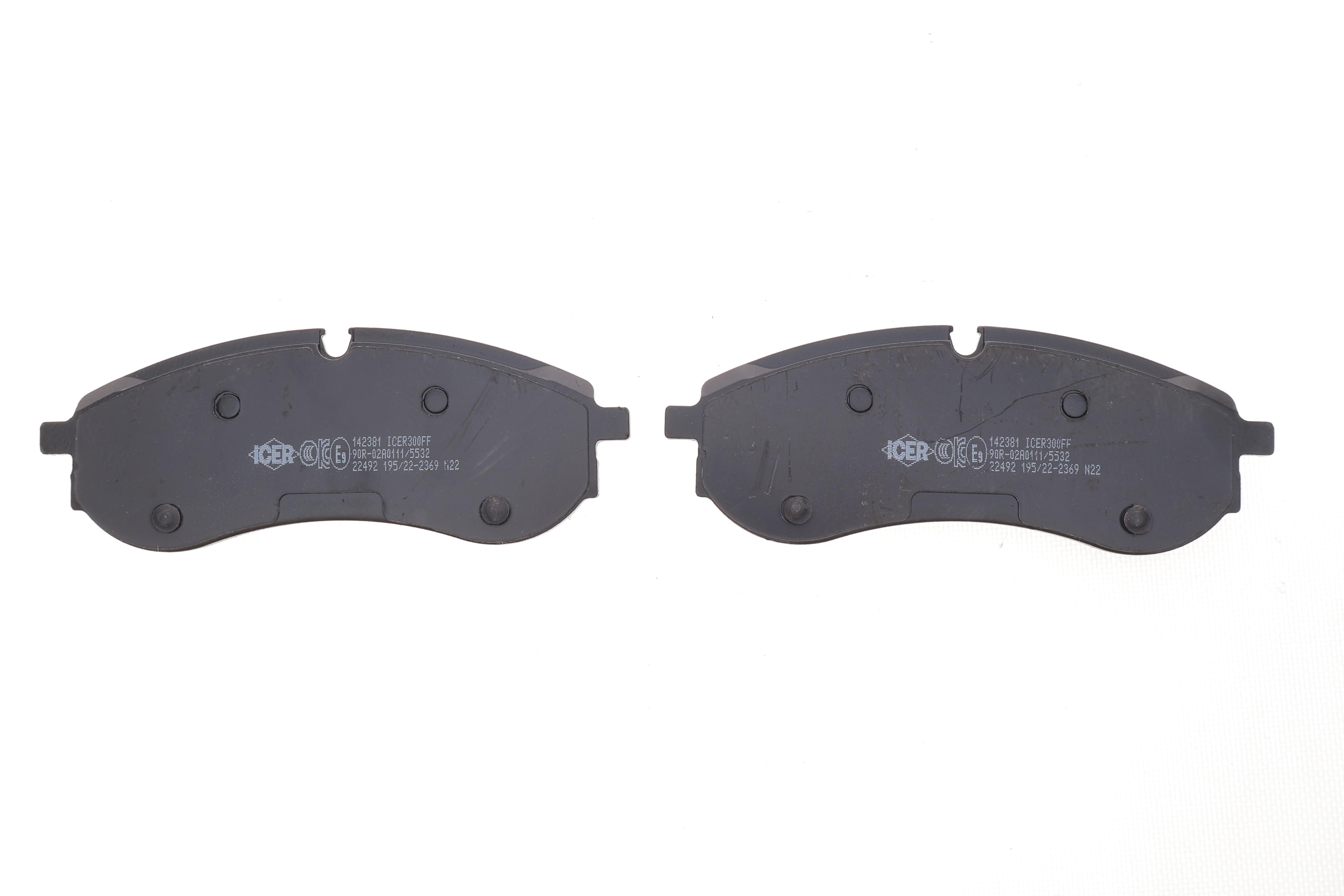 Колодки тормозные (задние) VW Crafter 16-