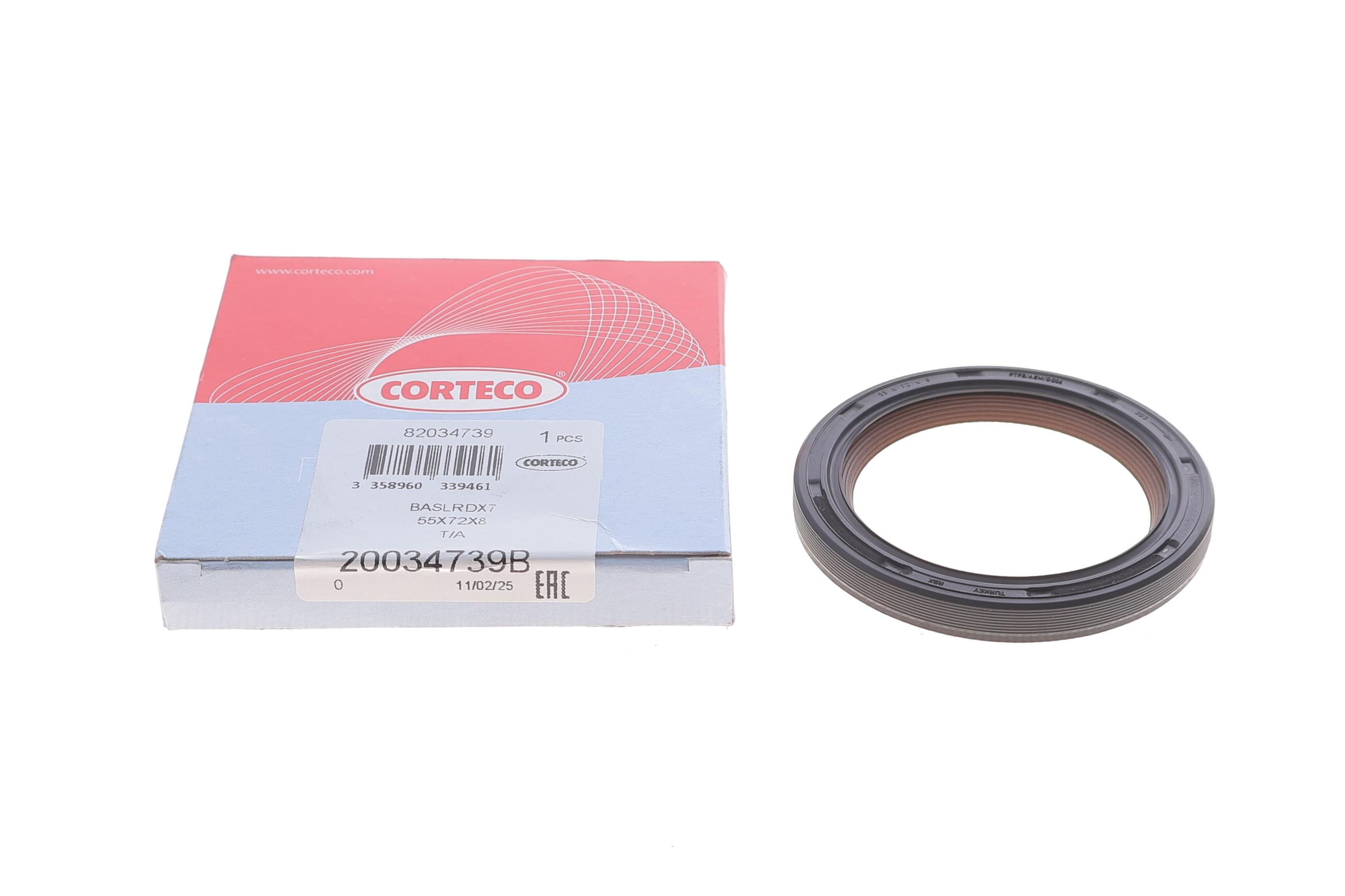 Сальник колінвалу (передній) Audi A4/A6/A8 4.2 quattro 02- (55x72x8)