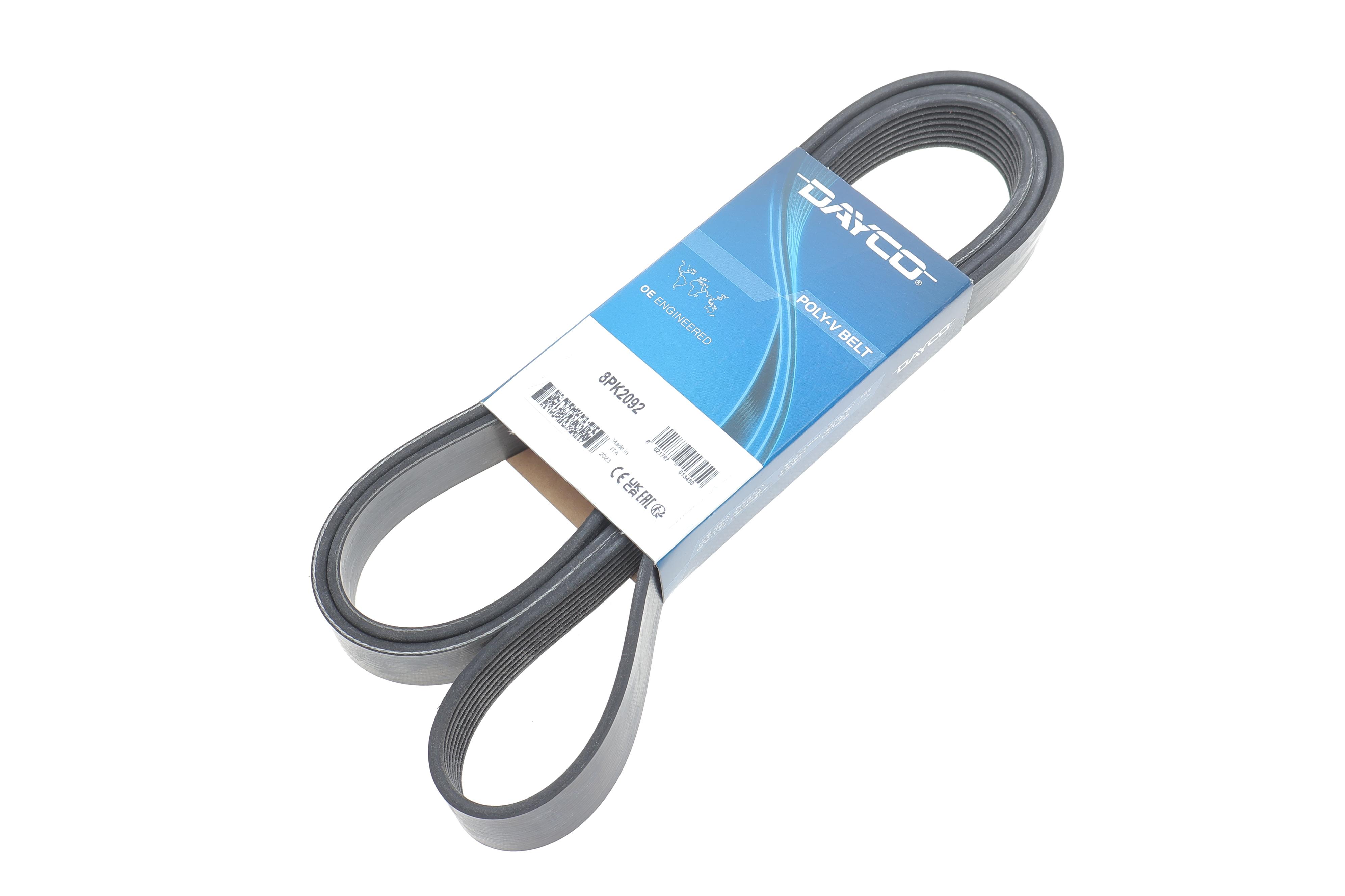 Ремень генератора Land Rover Range Rover Sport 05-13/Discovery 2.7D 04- (8PK2092)