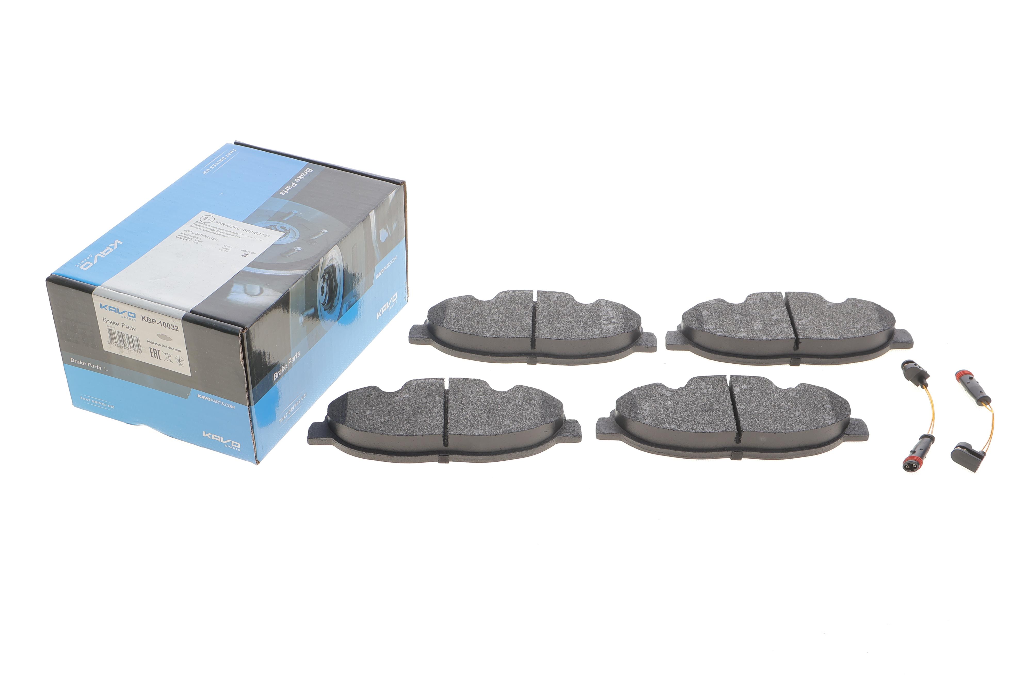 Колодки гальмівні (передні) MB Vito (W639) 03-