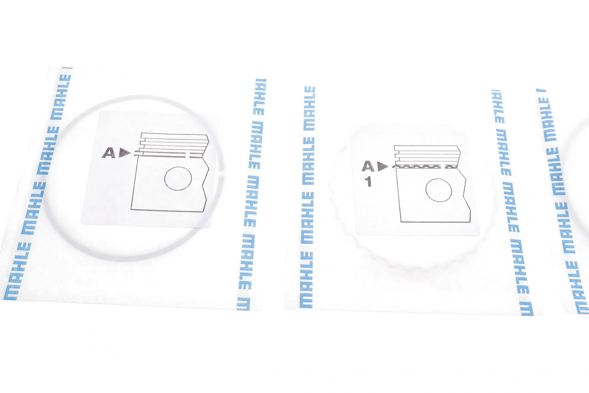 Кільця поршневі Opel Astra/Vectra 2.0i 88-00 (86.50mm/+0,5) (1.5-1.5-3)