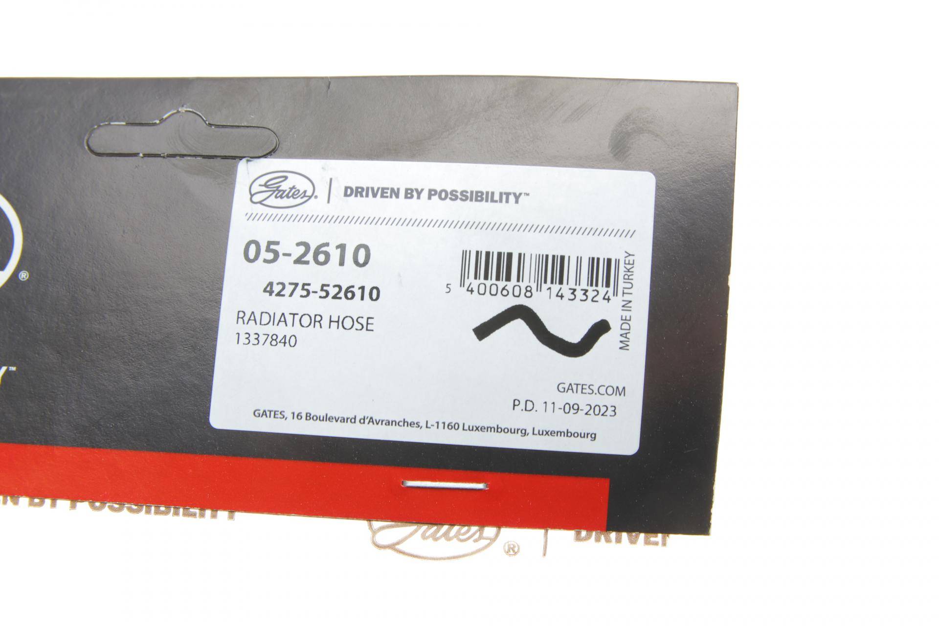 Патрубок системи охолодження (верхній) Opel Astra J/Zafira 1.6/1.8 09-