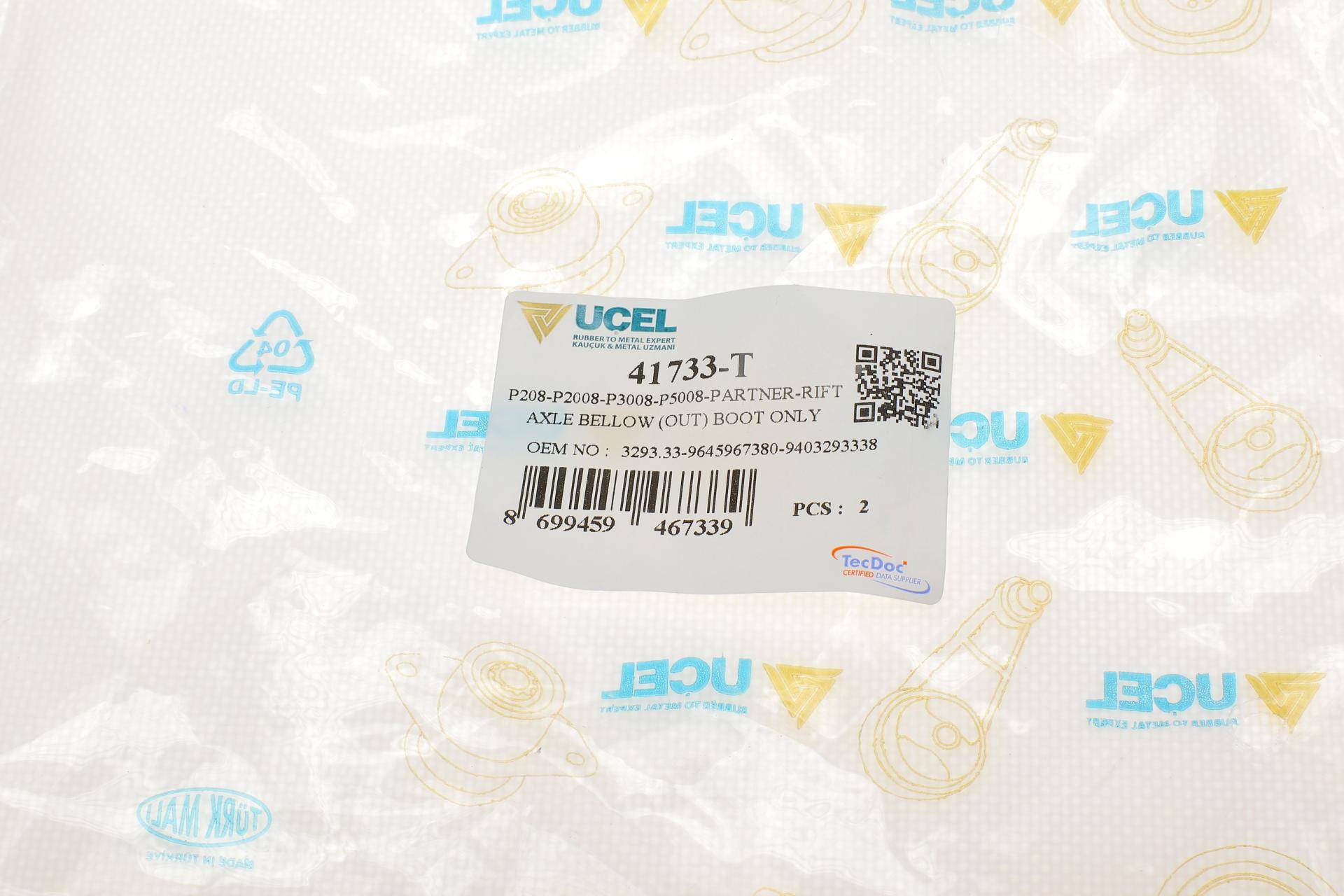 Пильник ШРКШ (зовнішній) Peugeot Expert/Fiat Scudo 1.6HDi 07- (25x85x110)