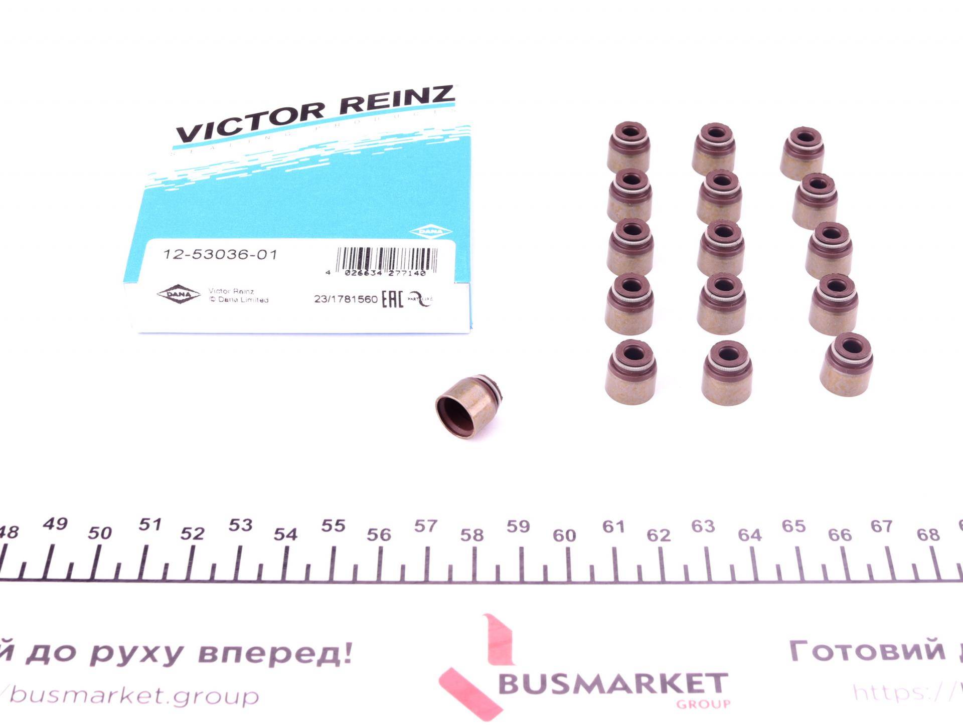 Сальник клапана (впуск/випуск) Renault Kangoo 1.2 TCe 13- /Laguna III 2.0 16V (к-кт 16шт), H5F/M4R