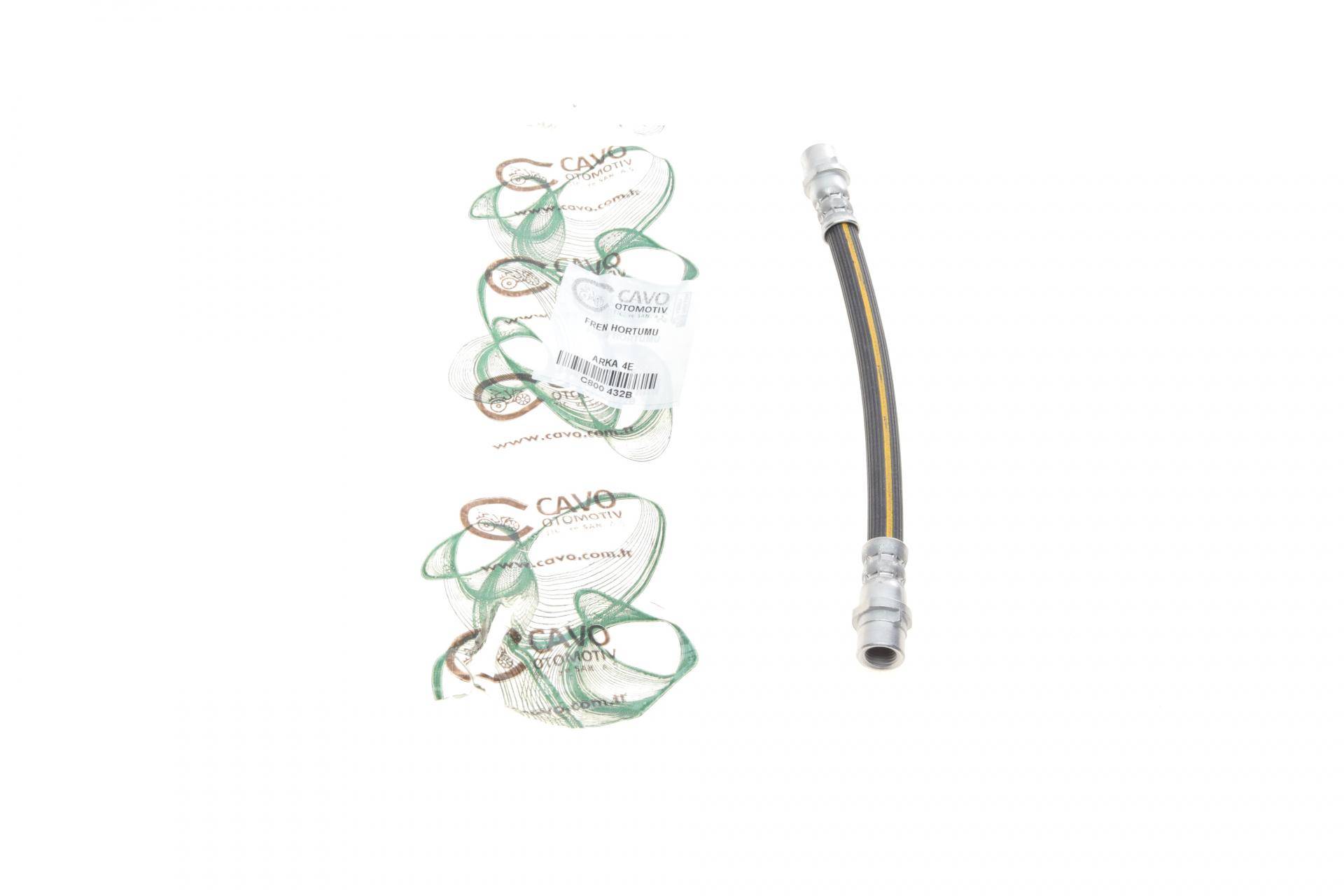 Шланг гальмівний (задній) Audi A4/Skoda Superb/VW Passat 1.6-2.2.8/1.9-2.5TDI 94-08