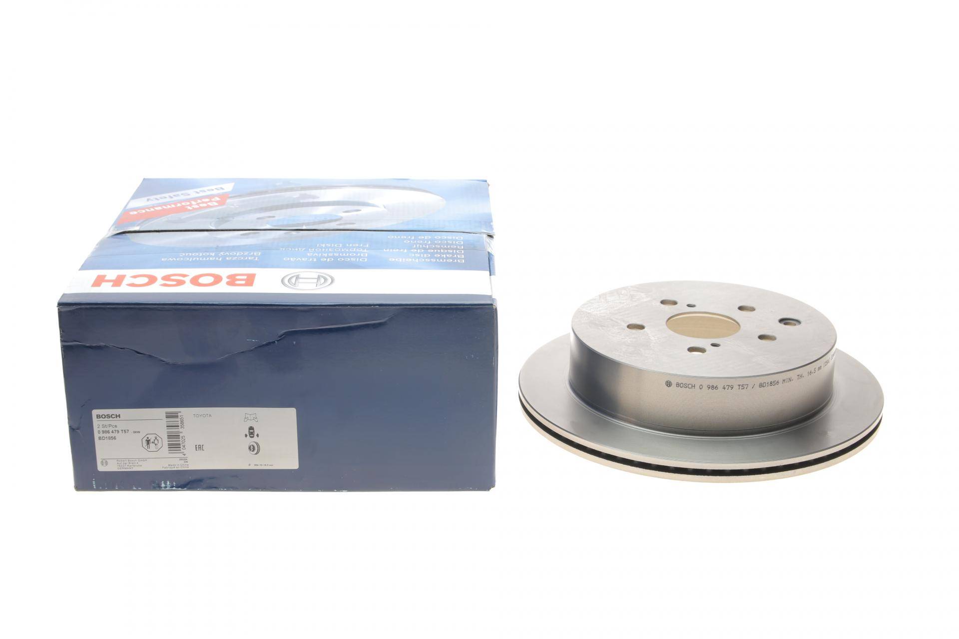 Диск гальмівний (задній) Lexus RX 08-15 (309x18) (вентильований)