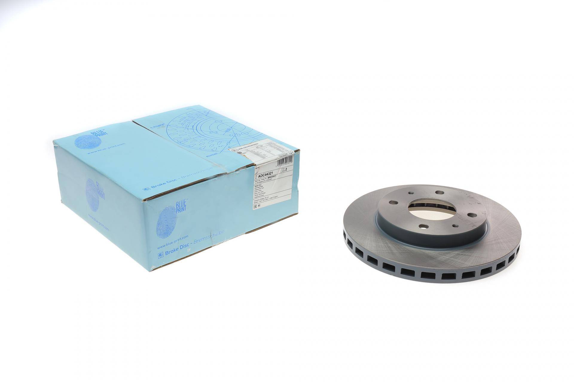 Диск гальмівний (передній) Mitsubishi Carisma 95-06/ Space Star 98- (256x24)