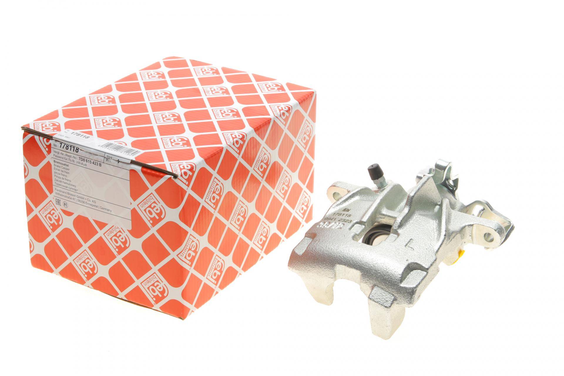 Супорт гальмівний (задній) (L) VW T4 90- (d=38mm)