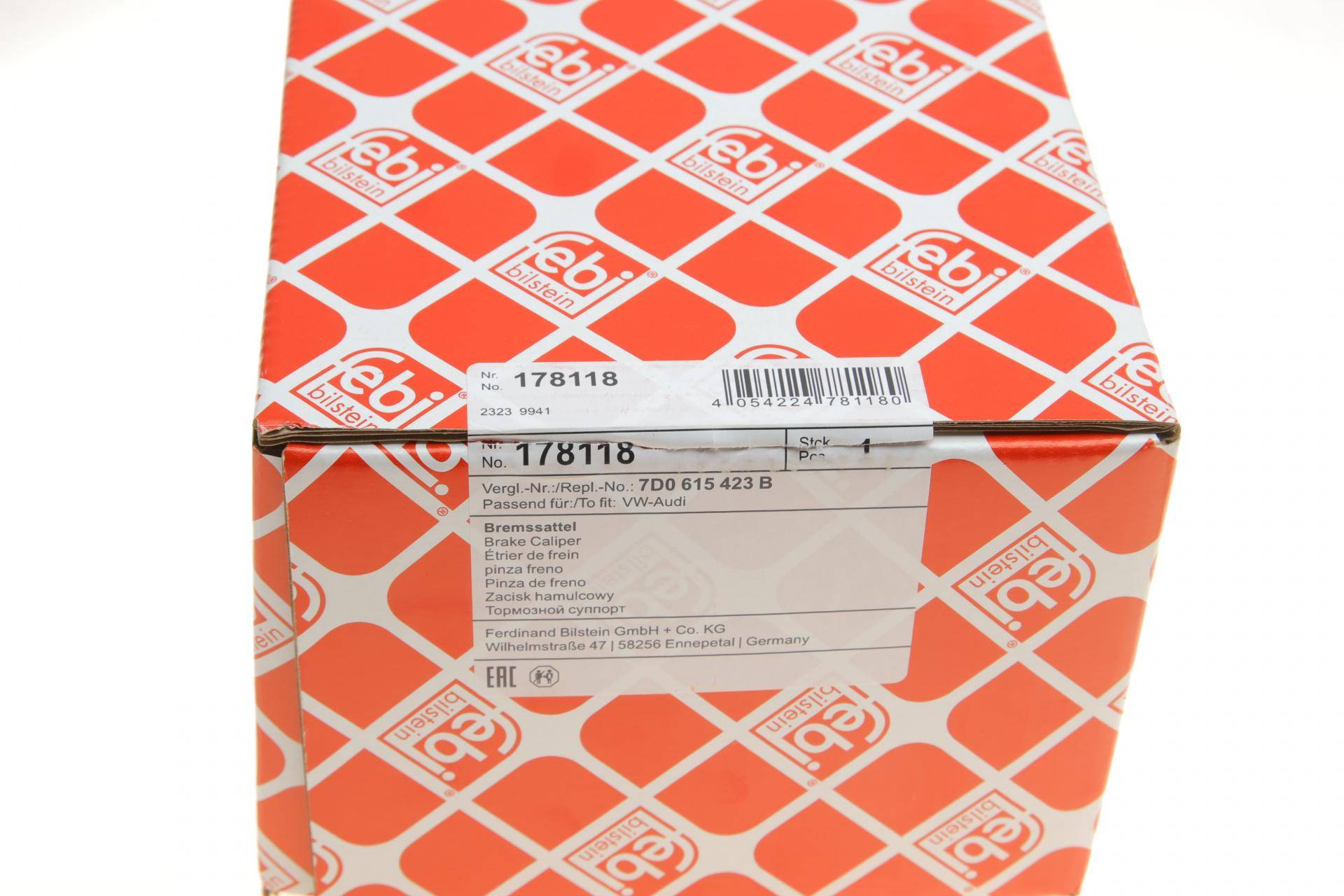 Супорт гальмівний (задній) (L) VW T4 90- (d=38mm)