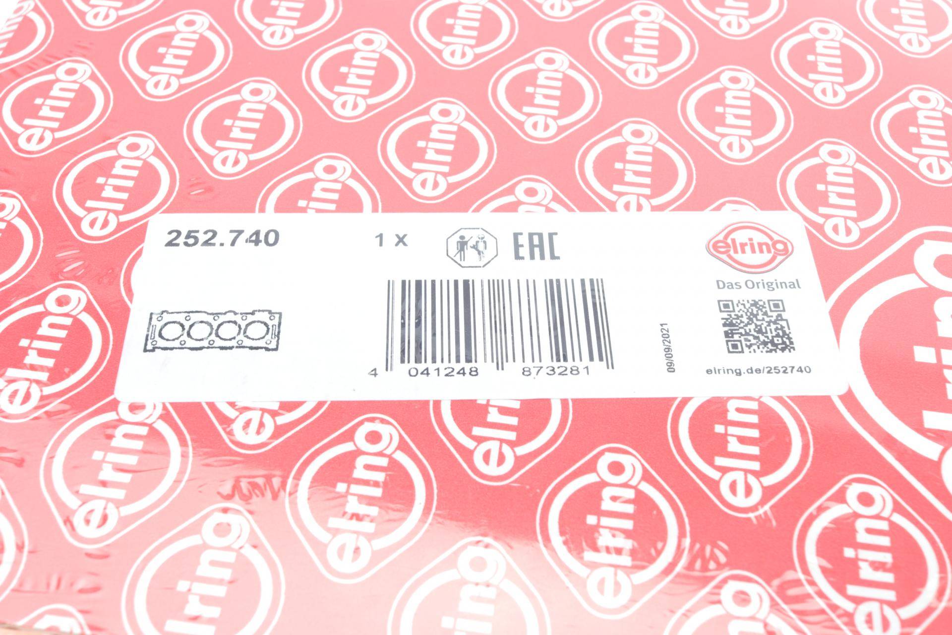 Прокладка ГБЦ Audi A4/A5/A6/Q5 18- (1 мітка) (1.55mm)