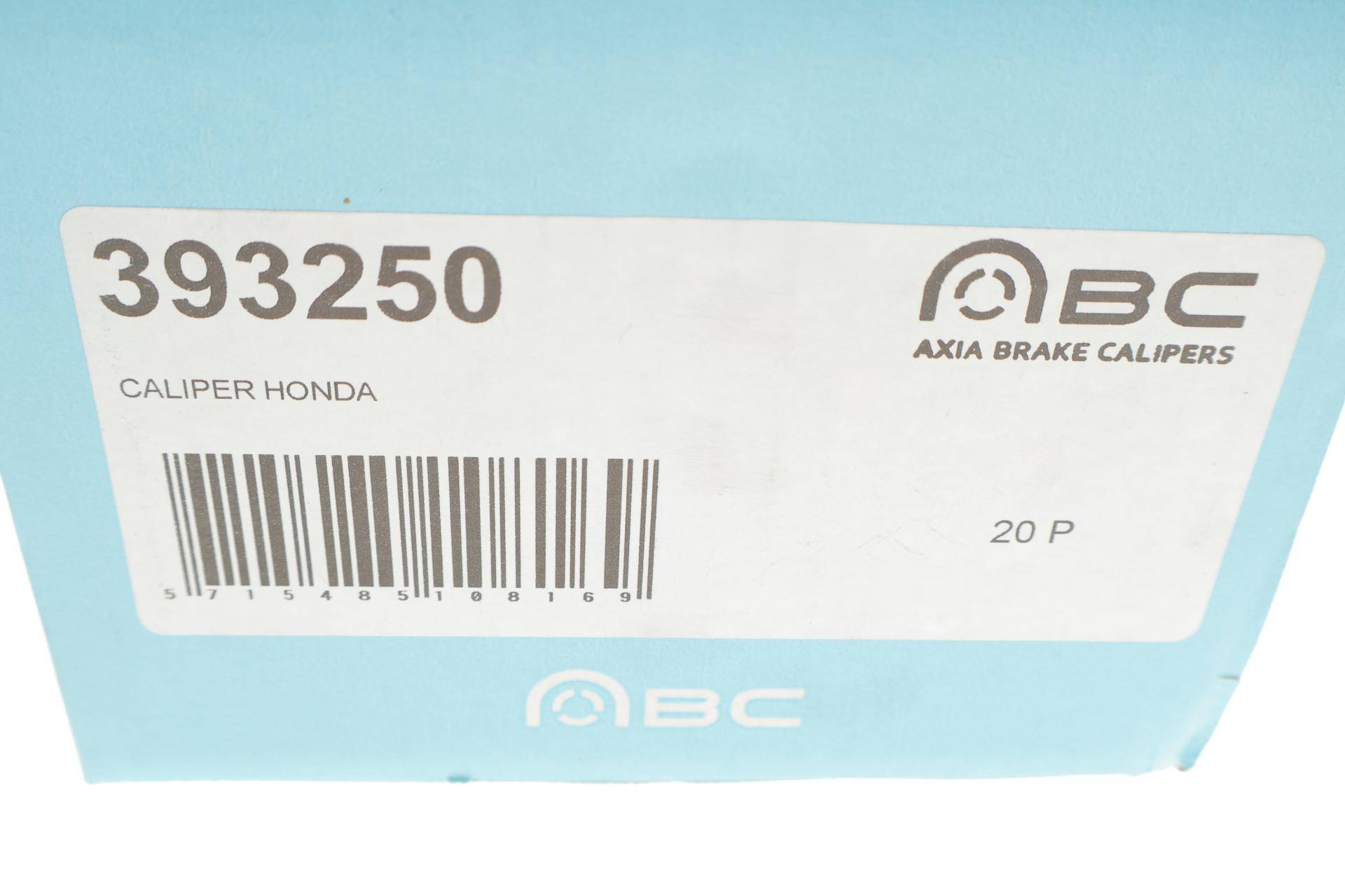 Суппорт гальмівний (задній) (L) Honda FR-V 04-11/Legend III 96-04 (d=38mm) (Nissin)