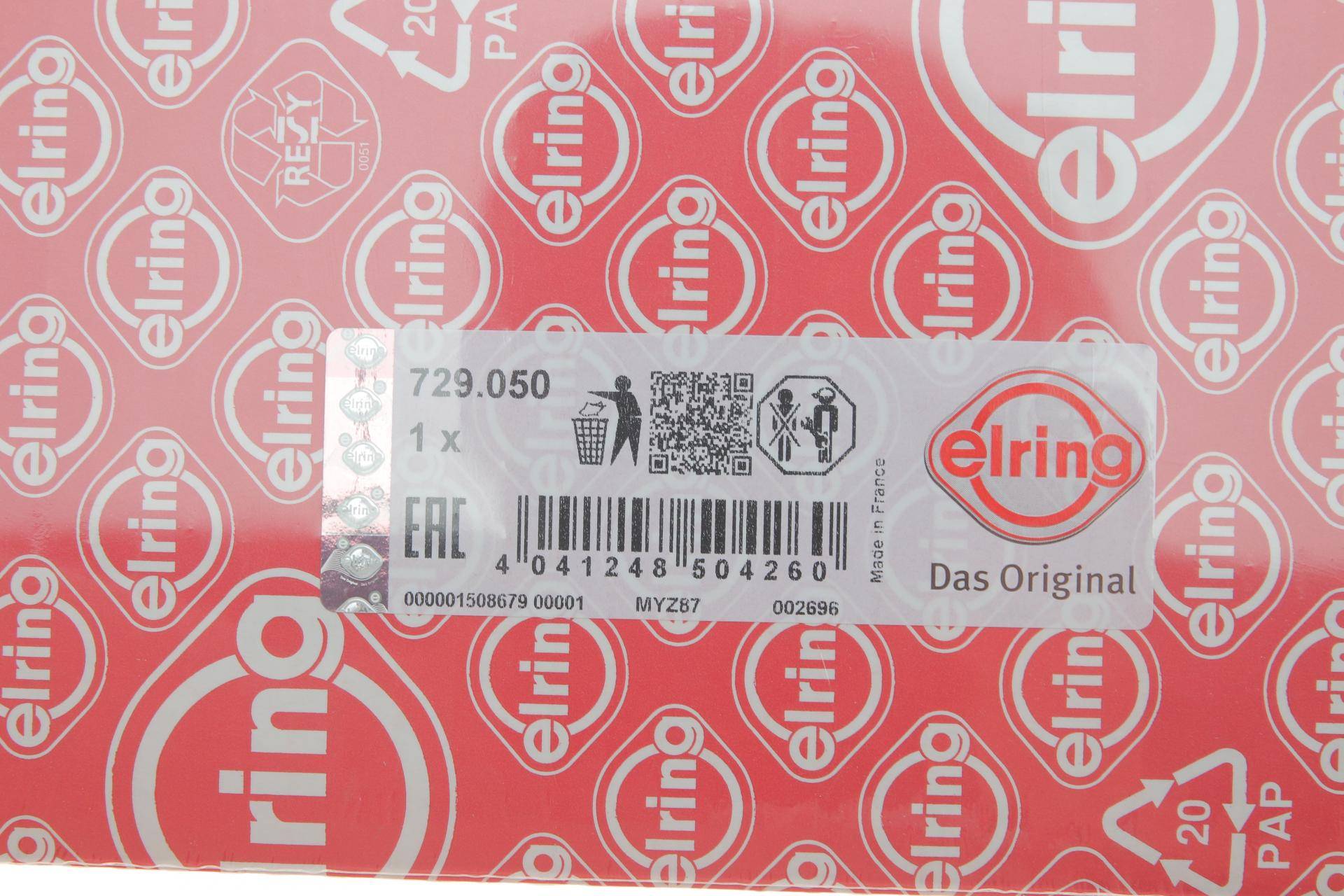 Прокладка ГБЦ Citroen Berlingo/Peugeot Partner 1.6 VTI 10- (0.9mm)