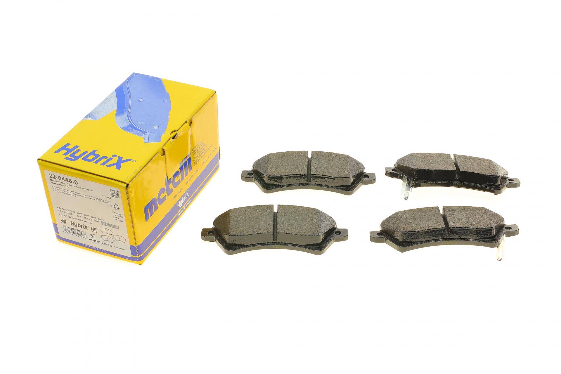 Колодки гальмівні (передні) Toyota Corolla 01-14