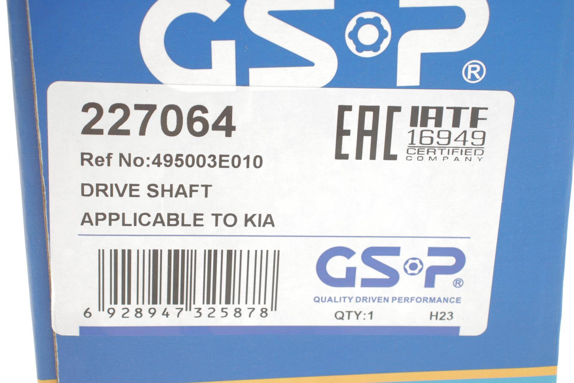 Піввісь (передня) Kia Sorento 4x4 02-11 (R) (28z/28z)