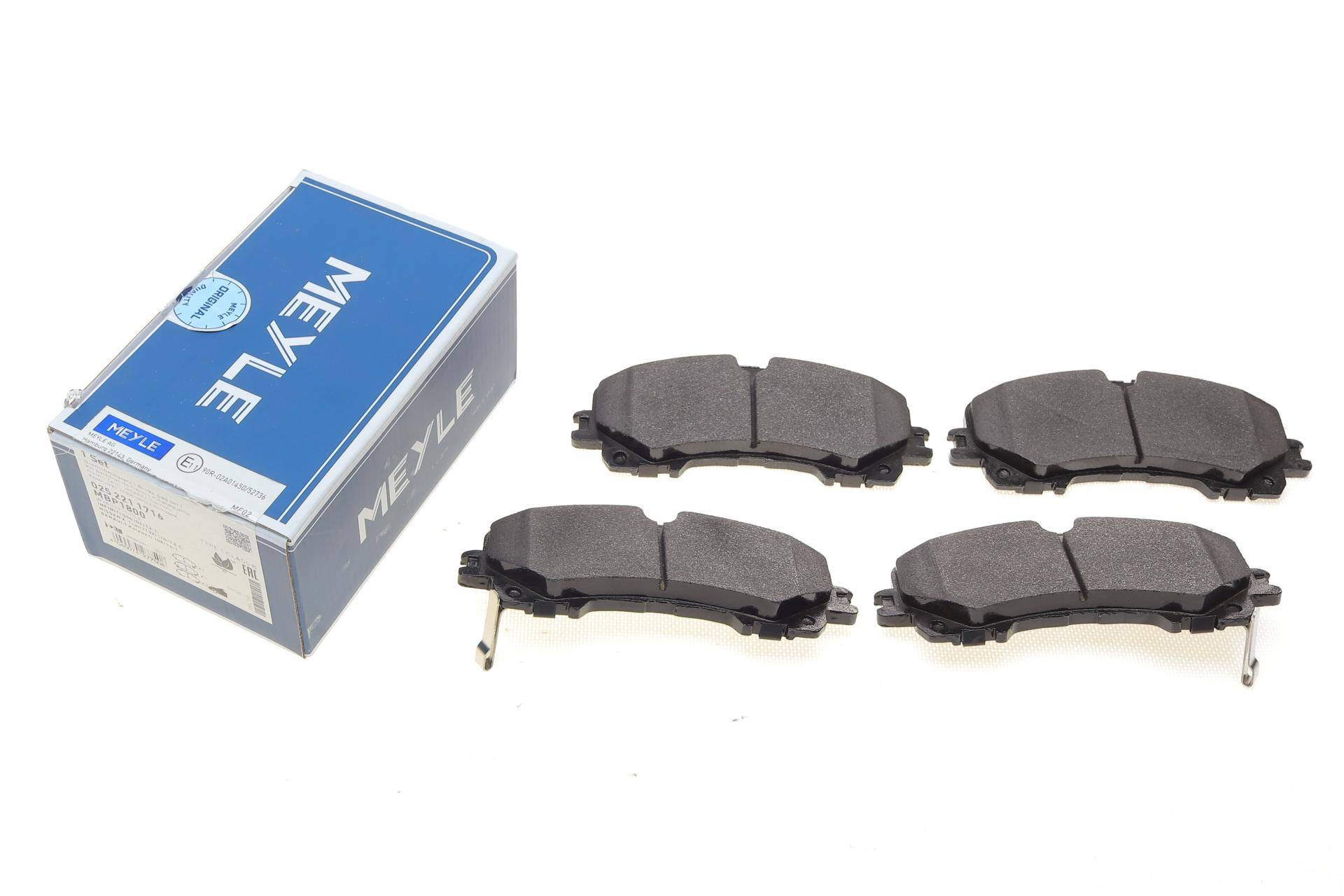 Колодки гальмівні (передні) Nissan X-Trail/Infiniti Q50 13-/Renault Koleos 16- (к-кт)(Akebono)