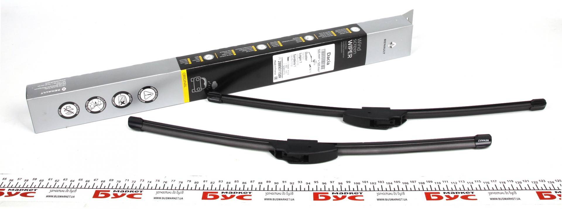 Щетки стеклоочистителя (500/500mm) Renault Kangoo 97-07