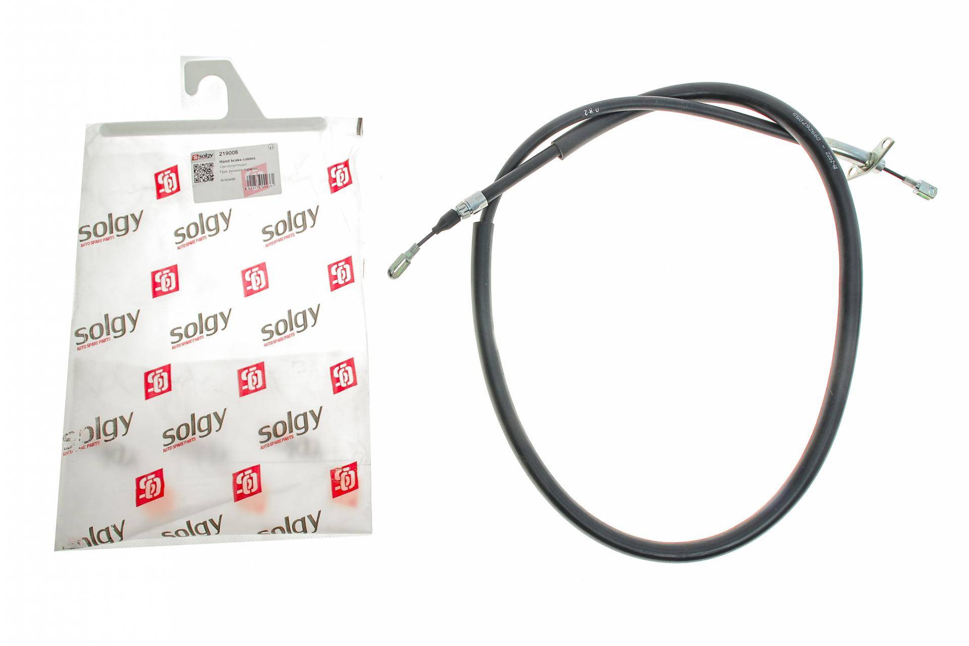 Трос ручника (задній) (L) MB Sprinter 408-416/VW LT 28-46 96- (1680/1505mm)