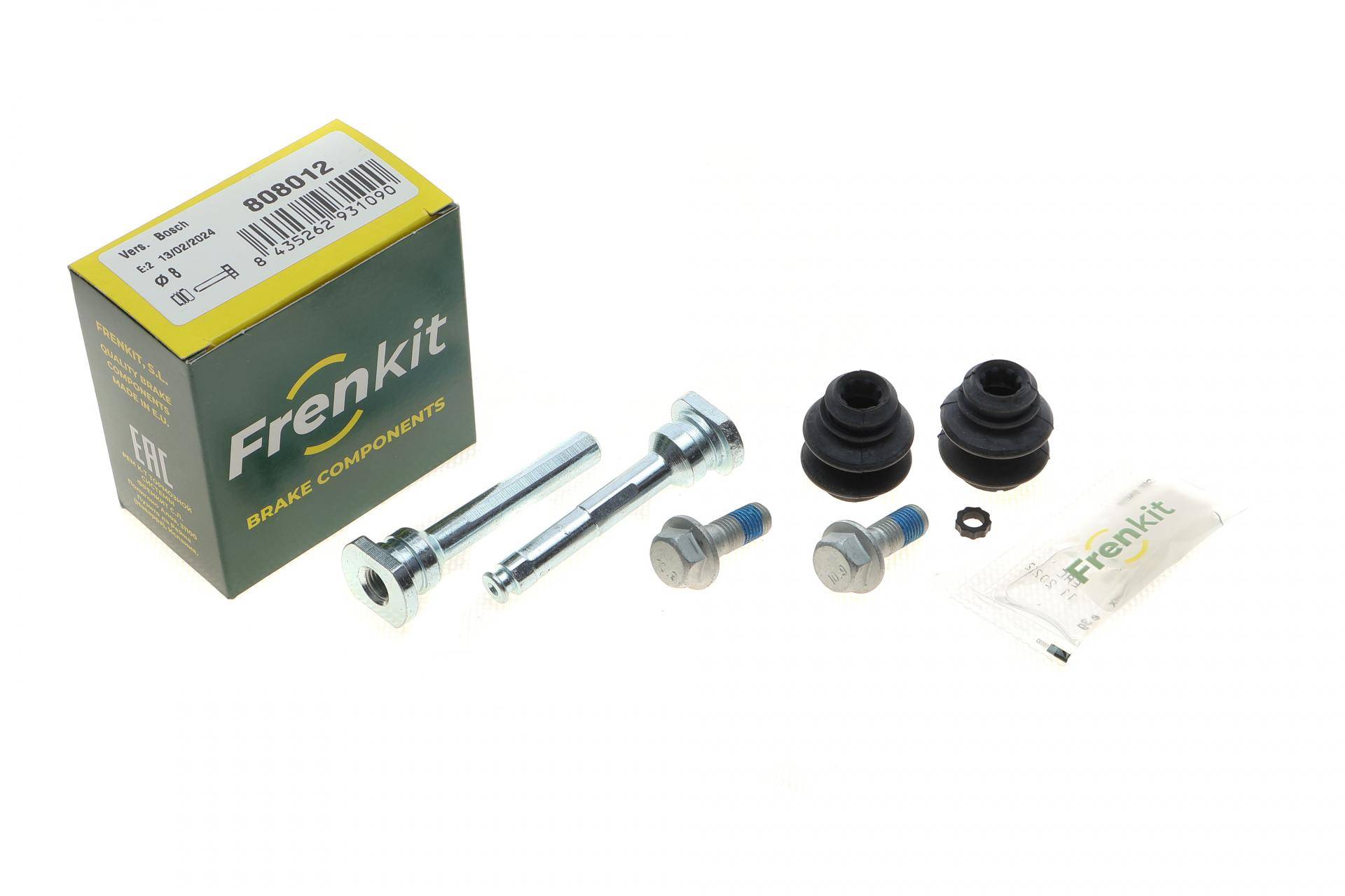 Направляюча супорта (переднього/к-кт) Opel Agila/Smart Fortwo 00- (Bosch)