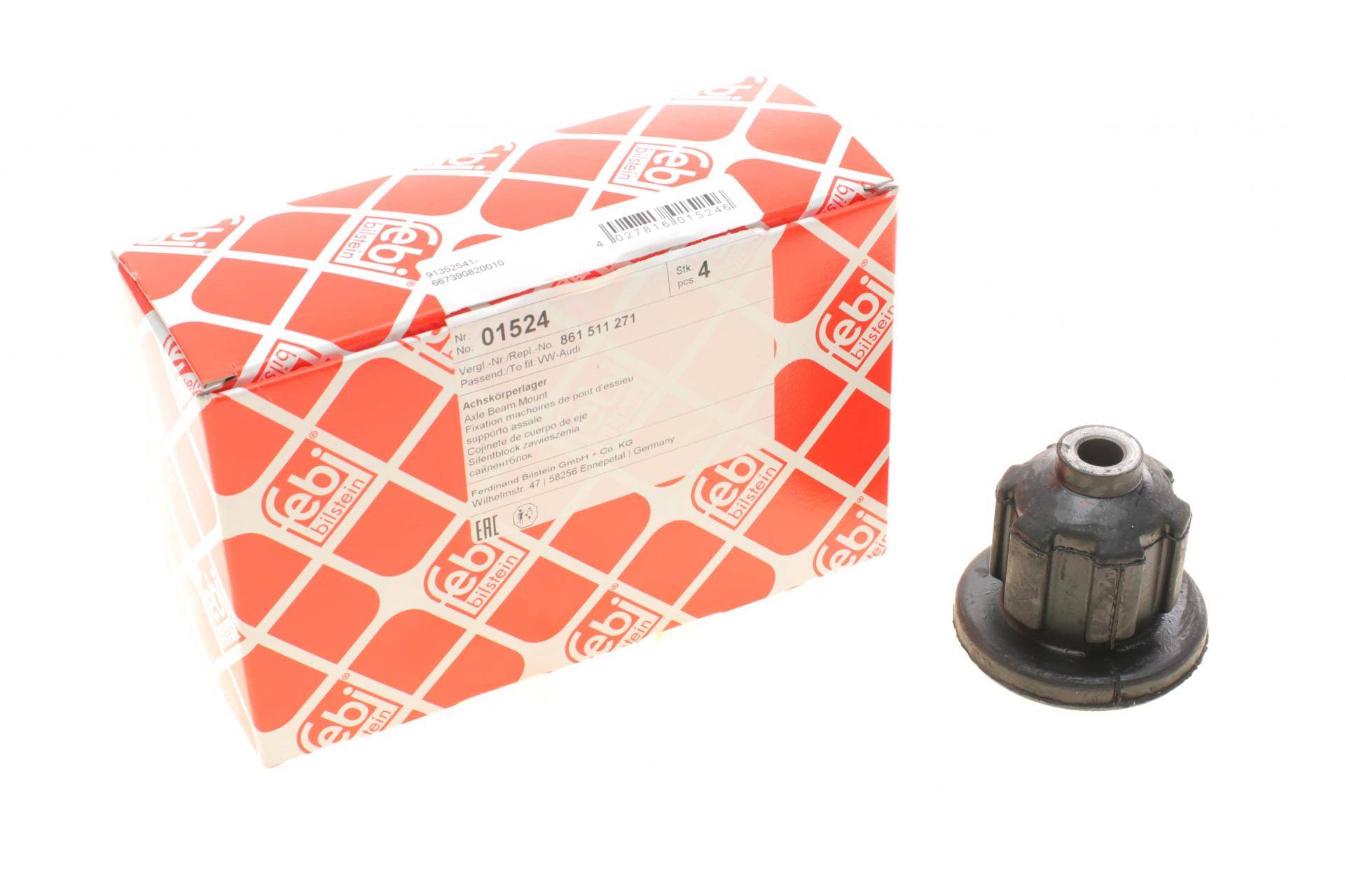 Сайлентблок балки (задньої) VW Polo 81-94