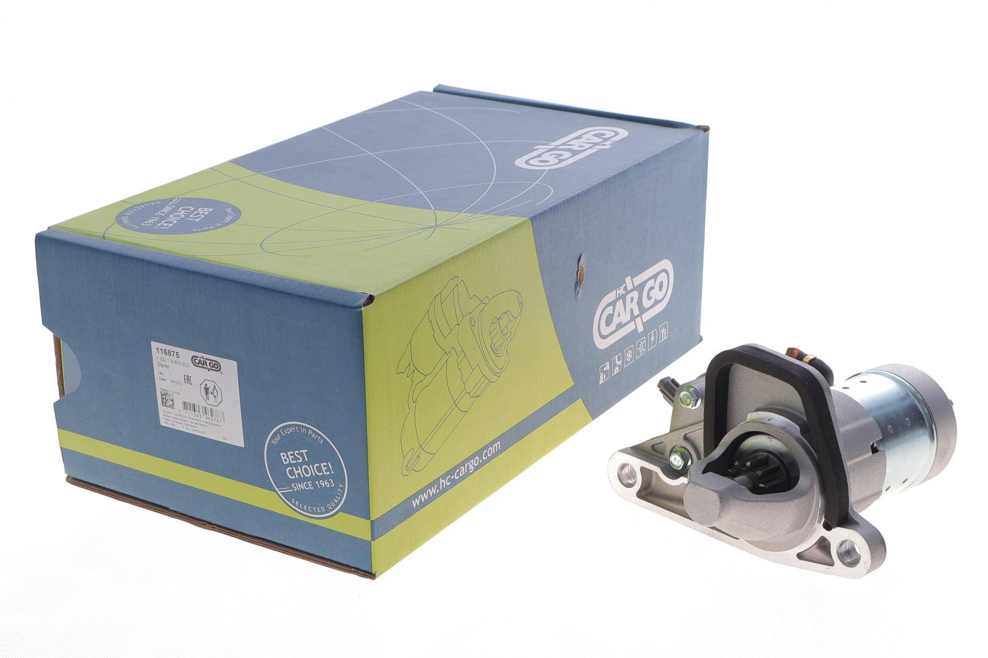 Стартер Nissan Qashqai/X-Trail 2.0 13- (12V/1kw) (z=10) = 116875