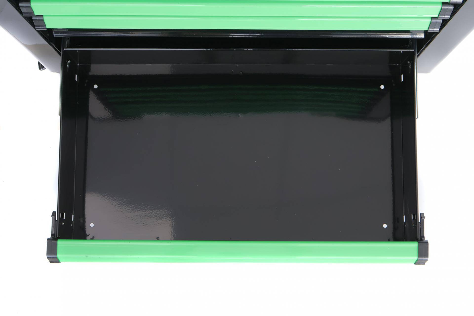 Візок з інструментами 7 секцій 199 од. (зелений)