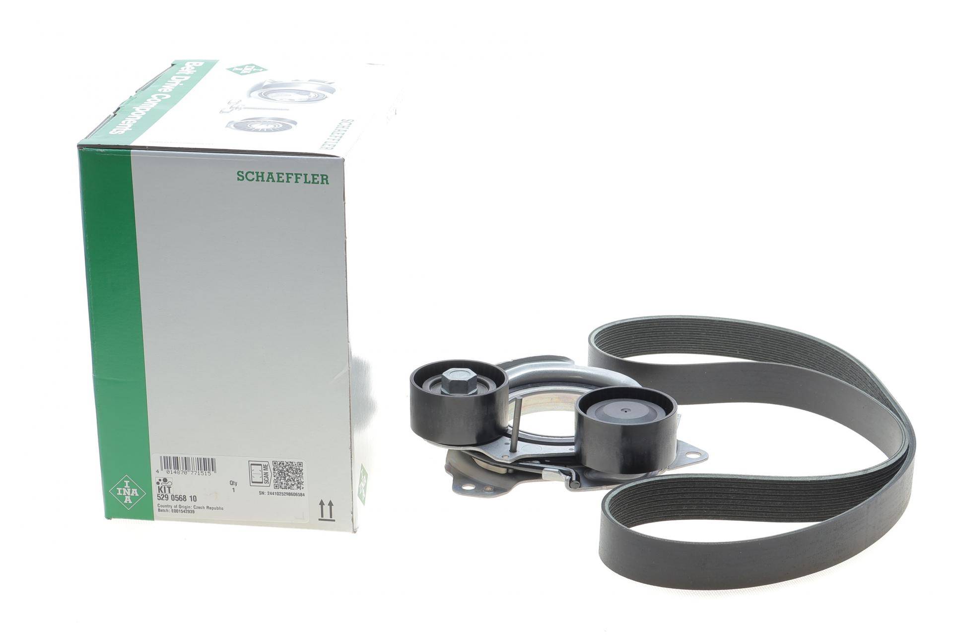 Комплект ременя генератора BMW 3 (G20/G80/G28)/5 (G30/F90) 2.0DH 19- B47 (8PK1162)