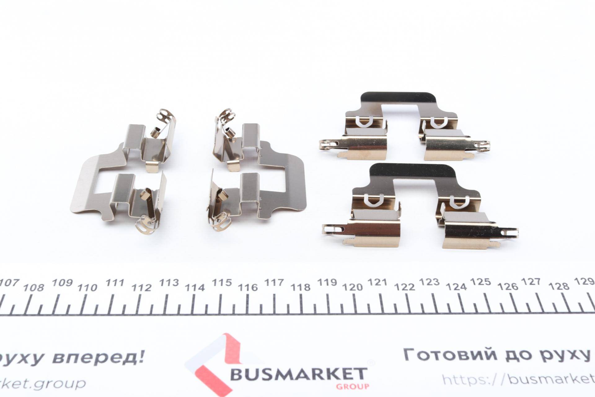 Планка супорта (заднього) прижимна (к-кт) Audi A4/A5/A6/A7/Q7 07- (Lucas)