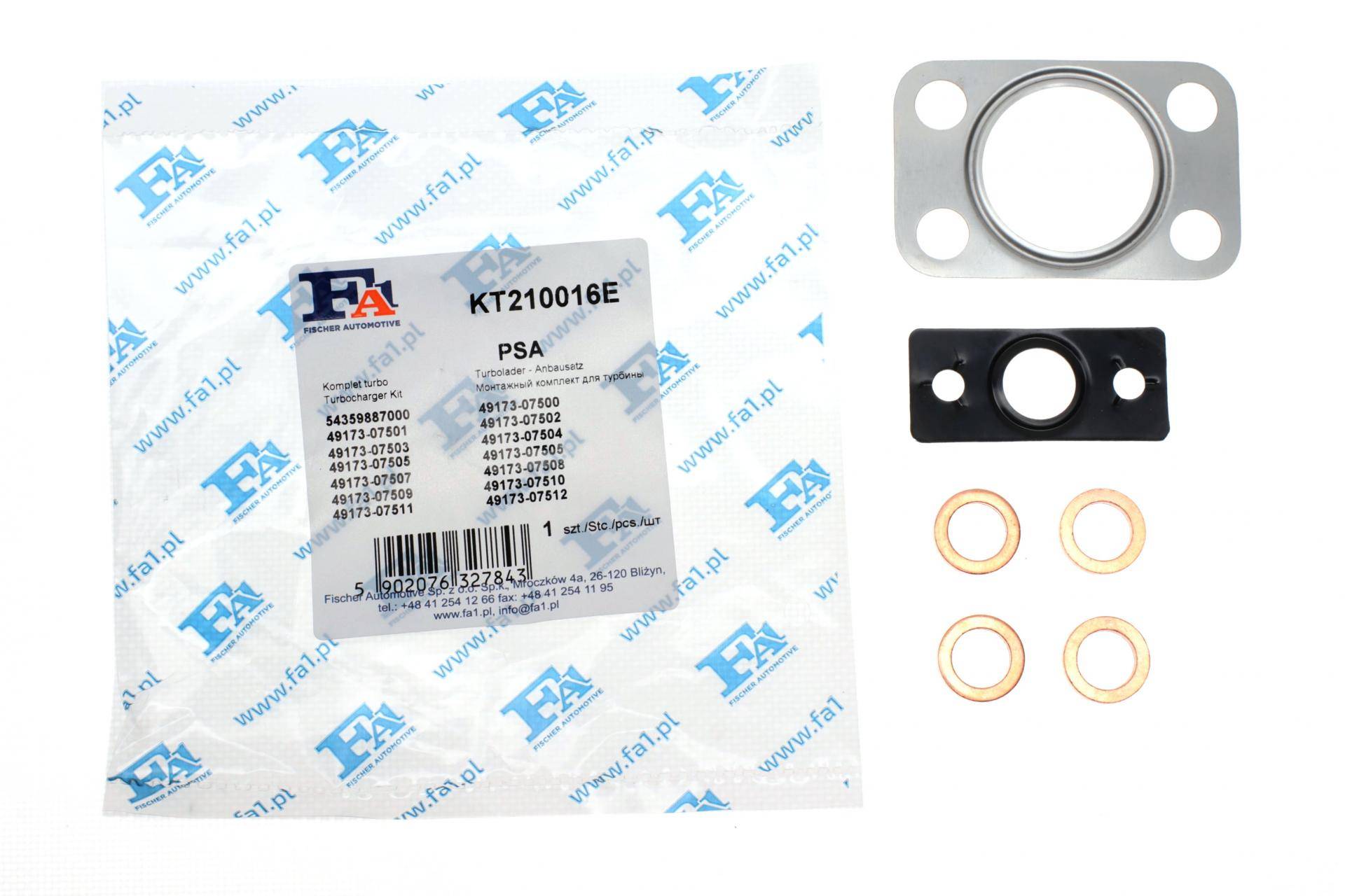 Комплект прокладок турбіни Citroen Berlingo/Peugeot Partner 1.6HDI 08-