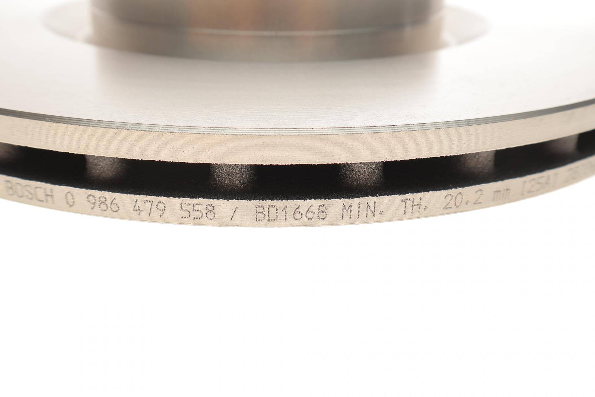 Диск гальмівний (передній) Fiat Doblo 10- (284x22) (вентильований)