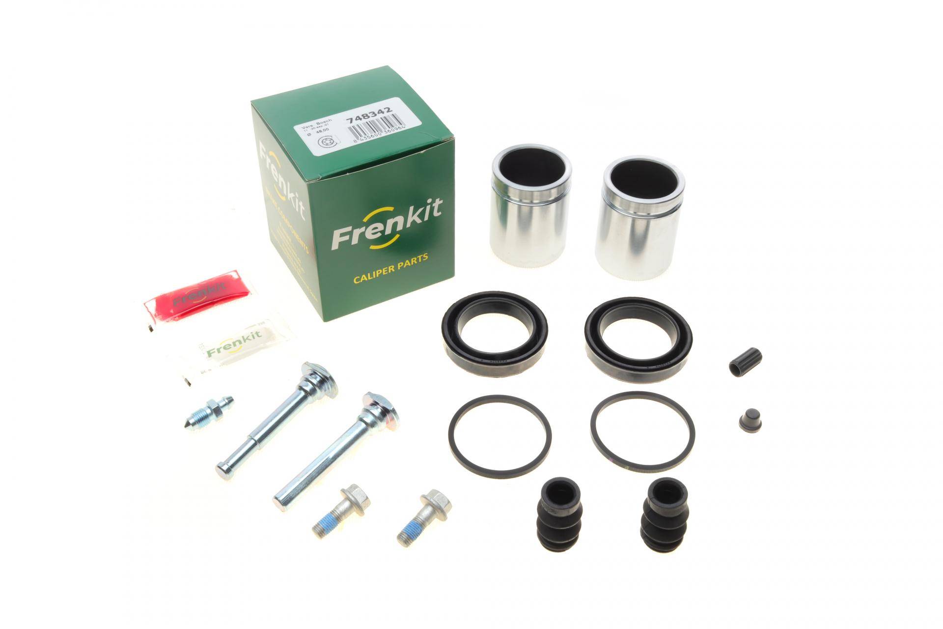 Ремкомплект супорта (переднього) MB Vito (W639) 03- (d=48mm)(Bosch)(+2 поршня/направляюча) SuperKit