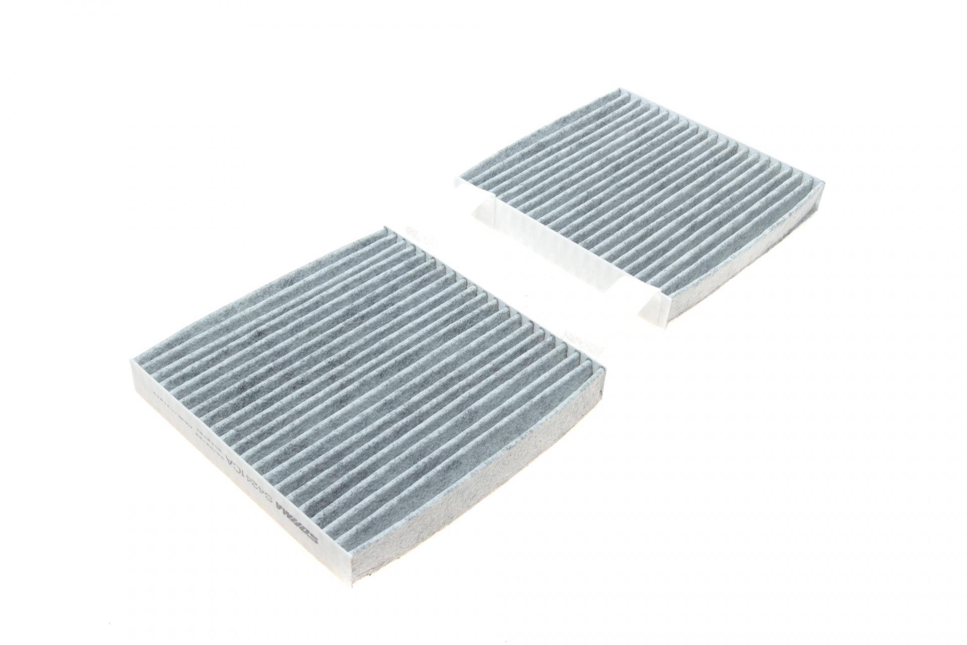 Фільтр салону BMW X3 (F25)/X4 (F26) 10-18 (вугільний) (к-кт 2 шт.)