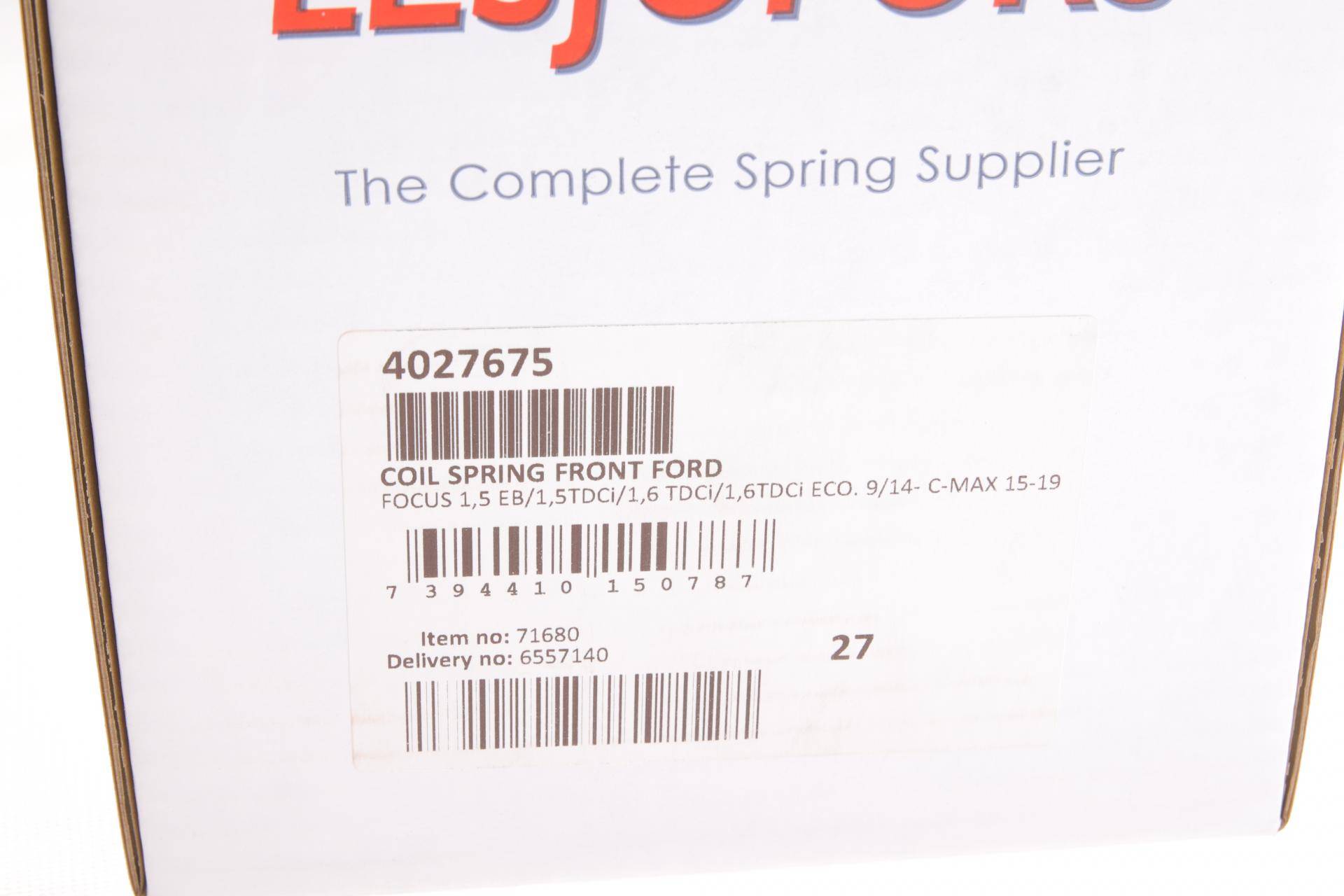 Пружина (передня) Ford C-Max 1.0EcoBoost 15- (вэн)/Focus 1.5-1.6TDCi 14- (фург/хэтчбэк/седан/унив)