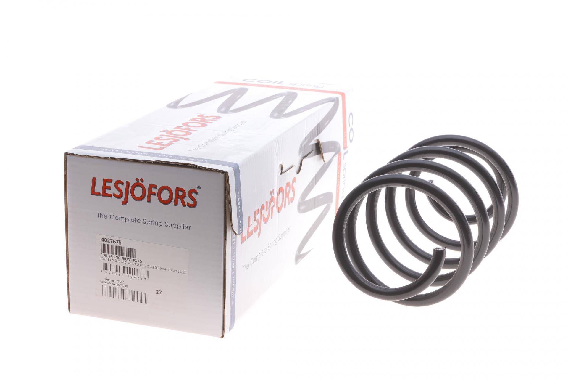 Пружина (передня) Ford C-Max 1.0EcoBoost 15- (вэн)/Focus 1.5-1.6TDCi 14- (фург/хэтчбэк/седан/унив)