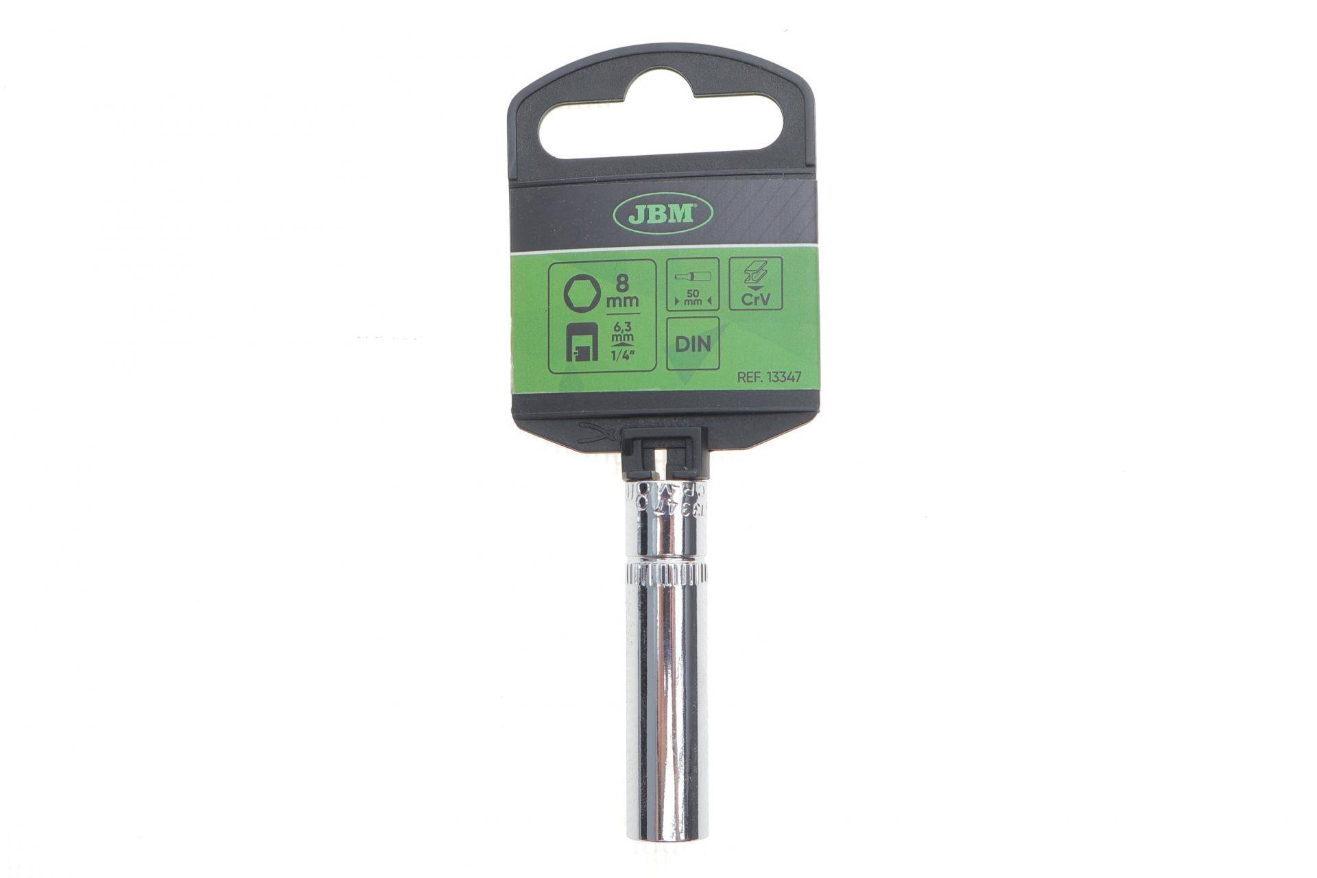 Головка торцева 1/4" 8 мм Long 50 мм