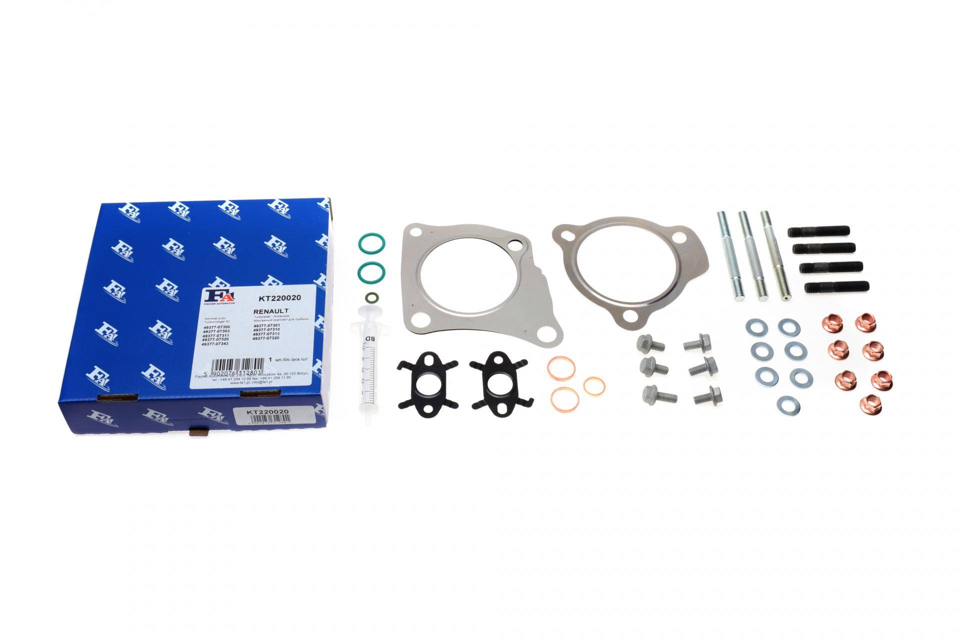 Комплект прокладок турбіни Renault Laguna/Megane 2.0 TCe 05-