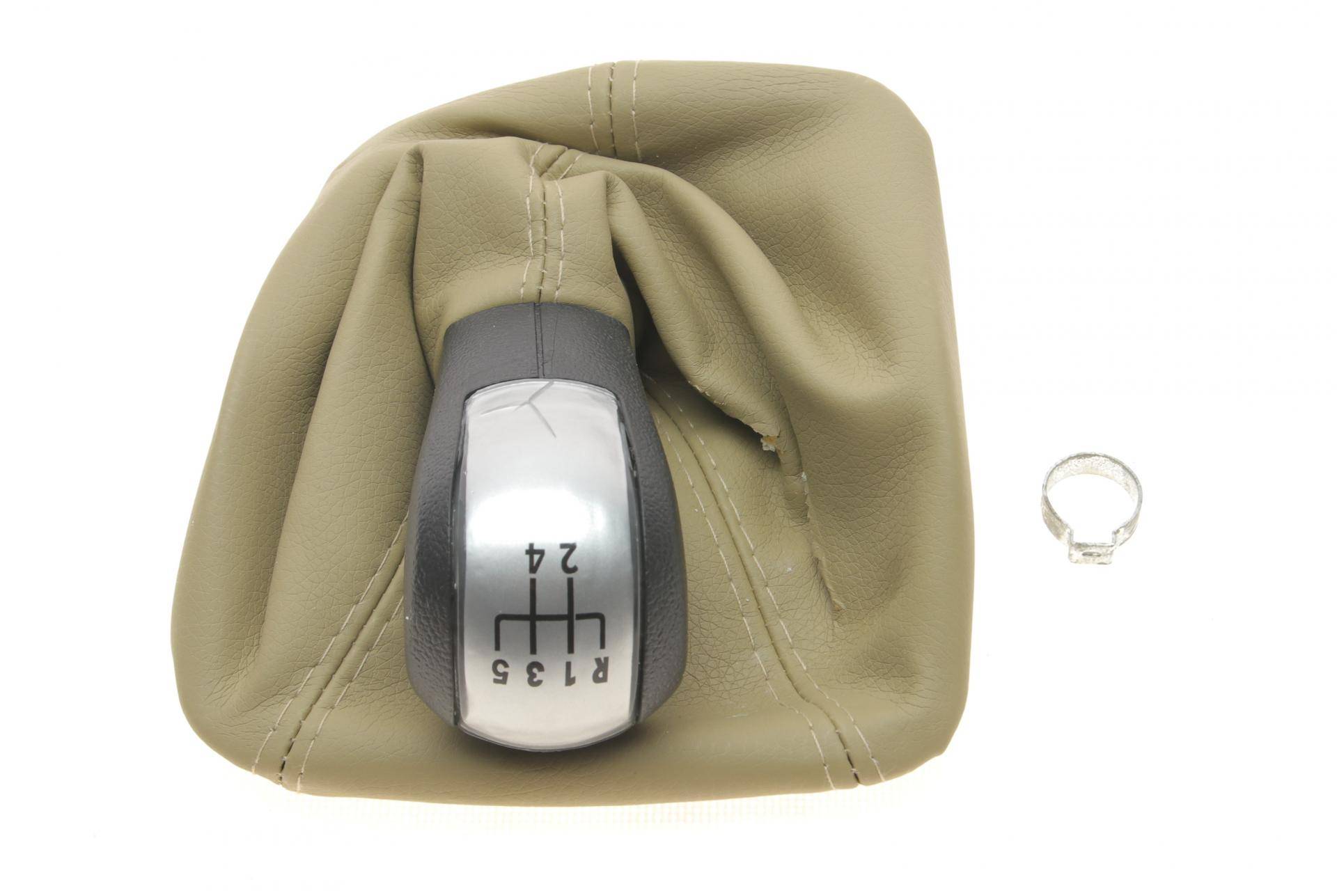 Рукоятка важеля КПП Skoda Octavia 04-13 (+ чохол)(пошкоджений зовнішній шар чохла)