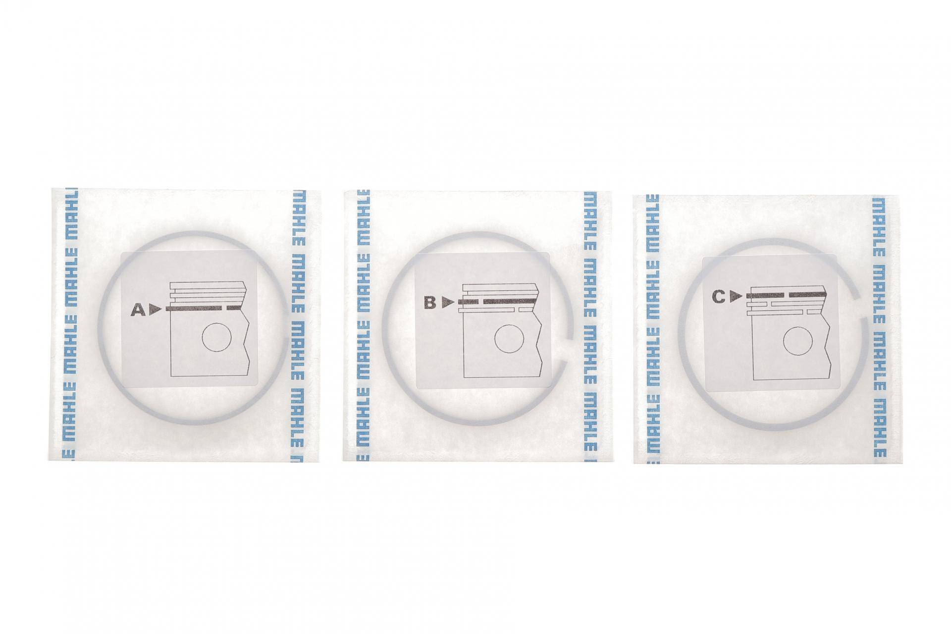 Кільця поршневі Citroen Berlingo/Fiat Scudo/Peugeot Partner 1.9D DW8 (82.80mm/+0.6) (2-2-3)