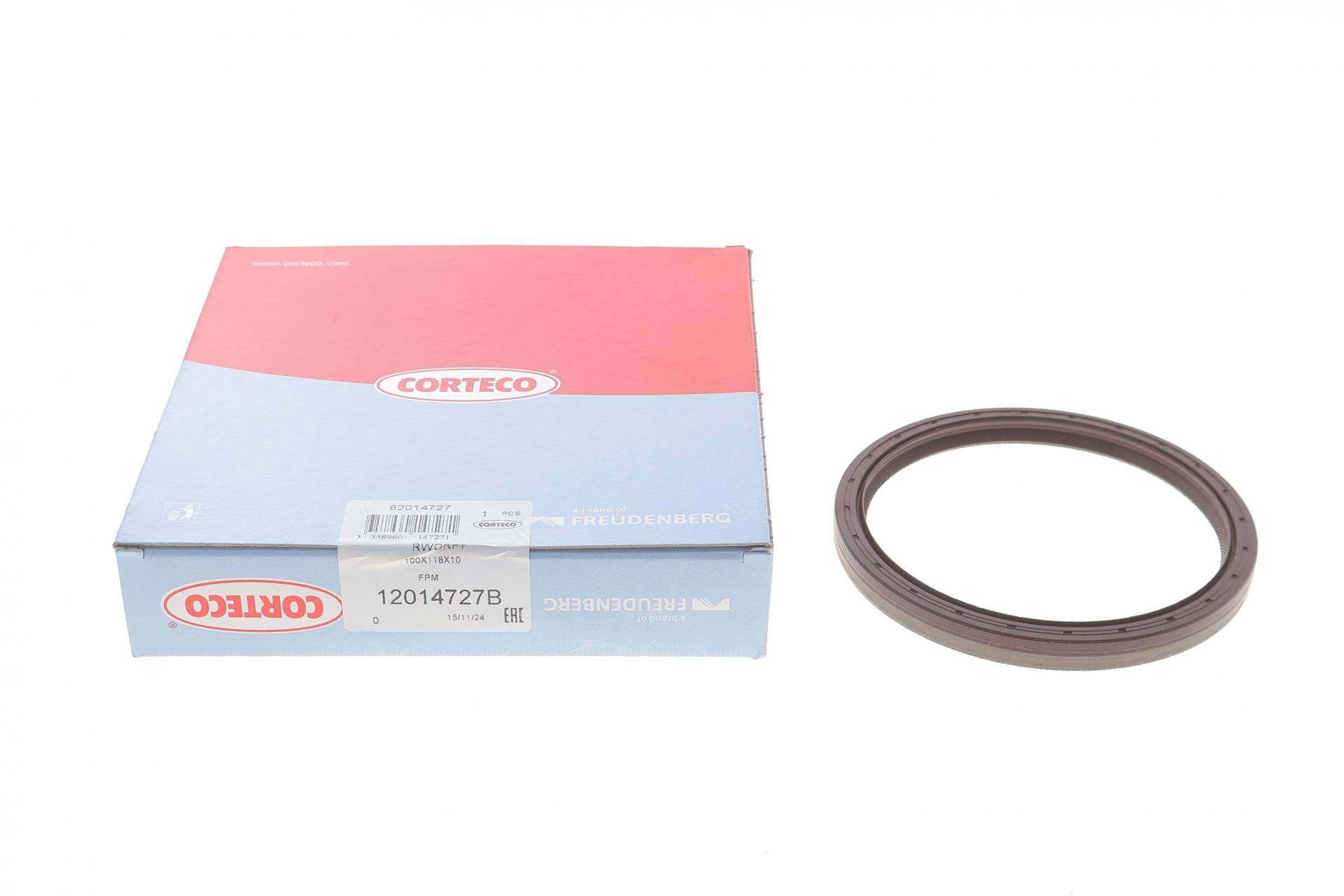 Сальник колінвалу (задній) Fiat Ducato/Renault Master/Iveco DailyII 2.5D 80-02 (100x118x10)