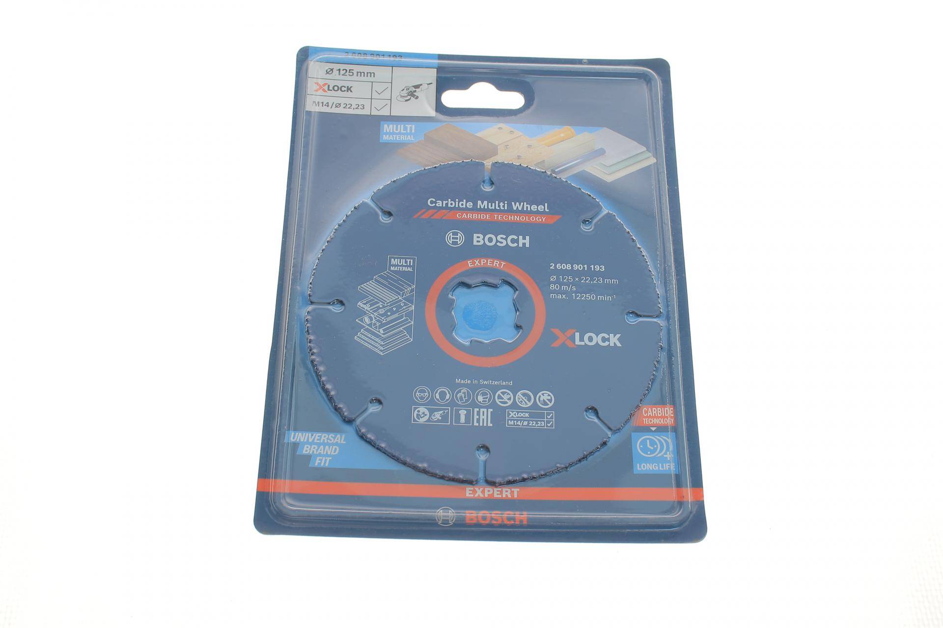 Круг відрізний 125x22,23 мм Expert Carbide Multi Wheel X-Lock