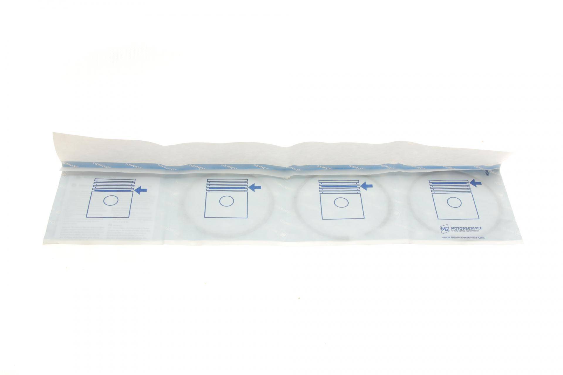 Кільця поршневі Opel Astra/Vectra 2.0i 88-00 (86.50mm/+0,5)