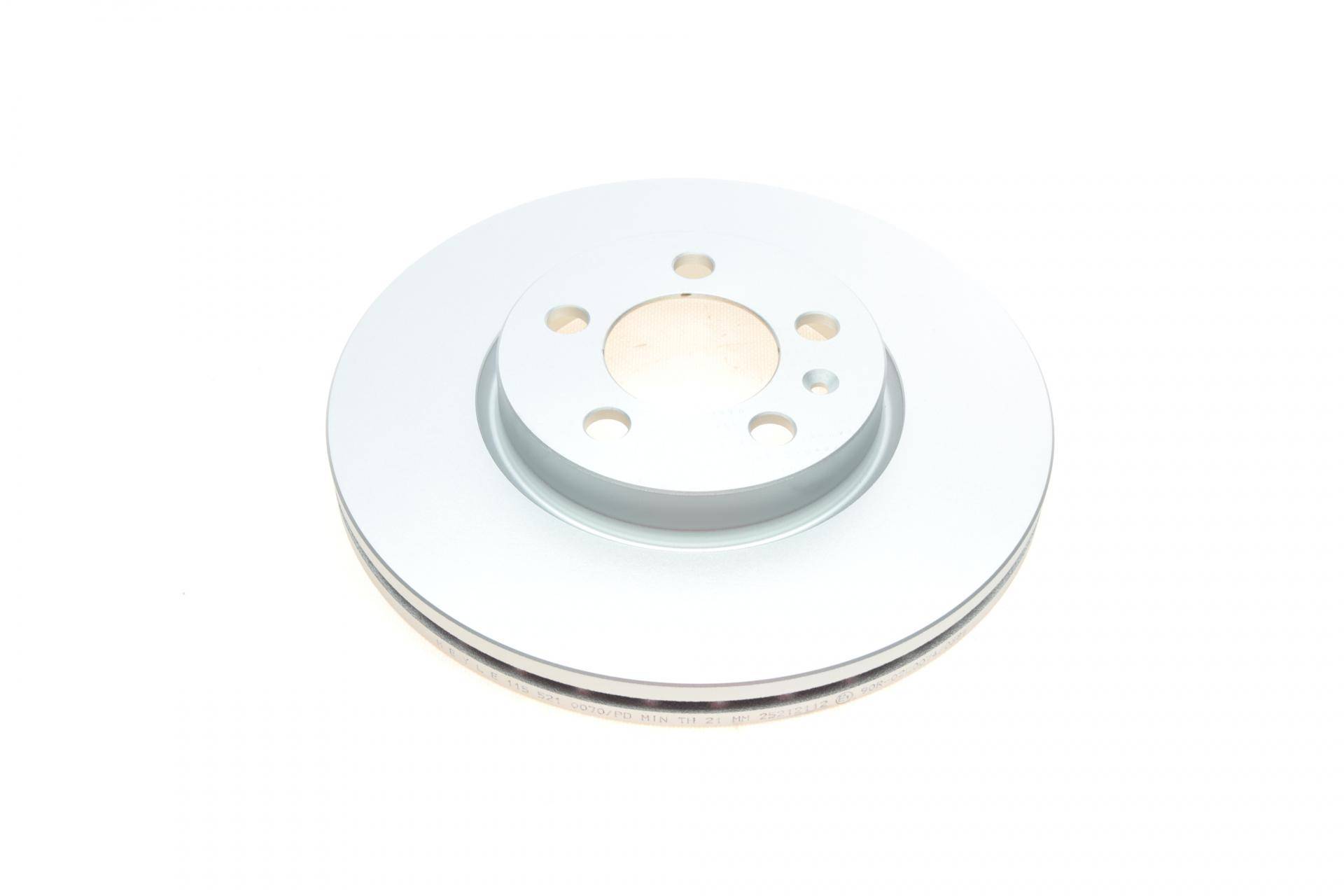 Диск гальмівний (передній) Audi A1/VW Polo 17- (276x24)