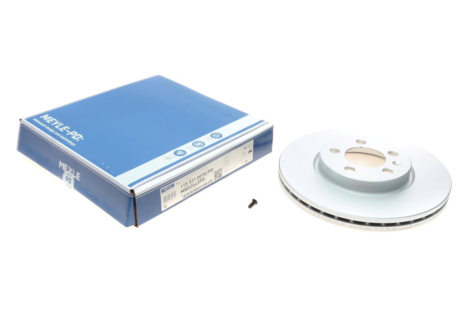 Диск гальмівний (передній) Audi A1/VW Polo 17- (276x24)