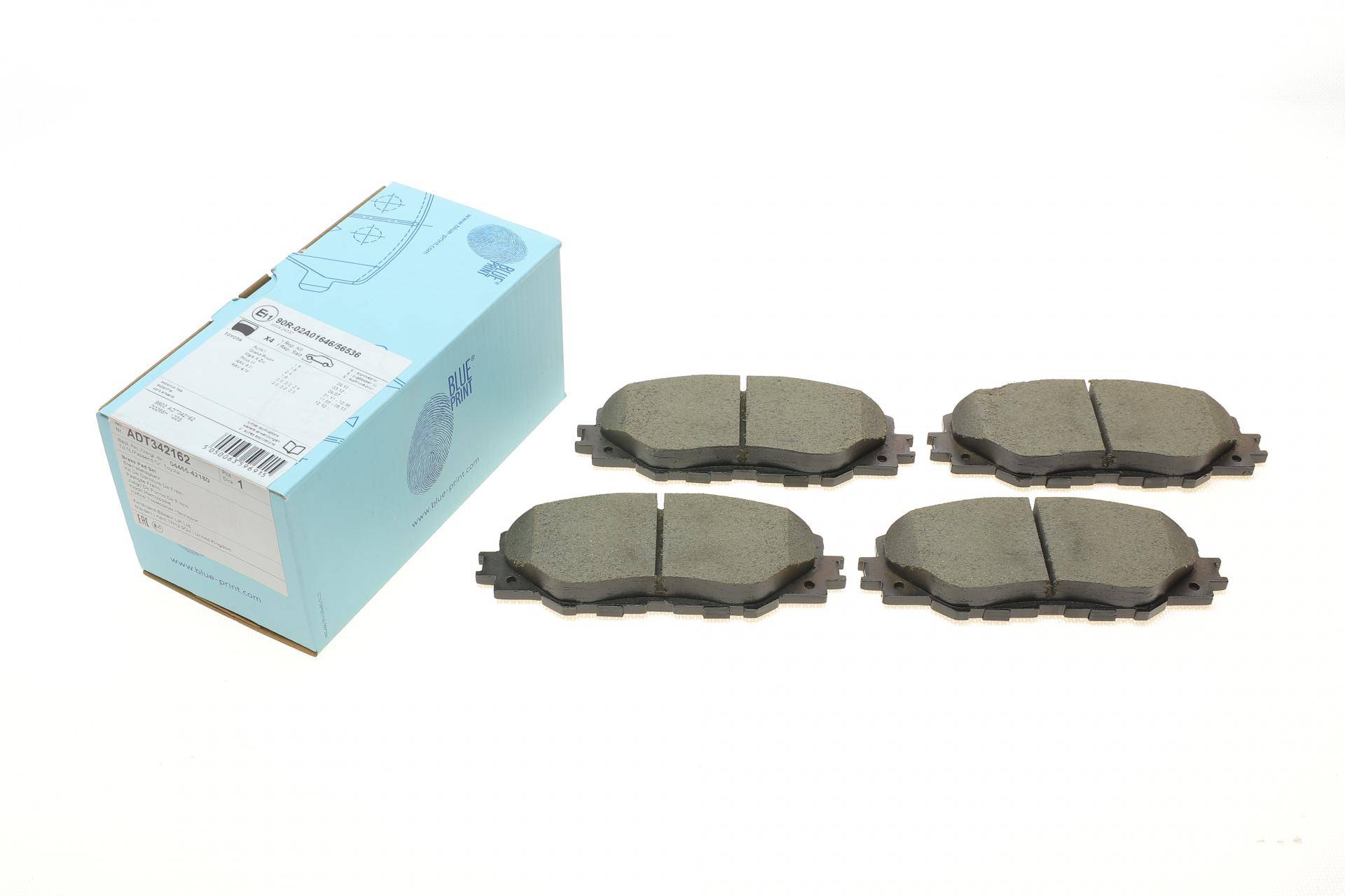 Колодки гальмівні (передні) Toyota RAV4 2.0-3.5/Prius 1.8 05-