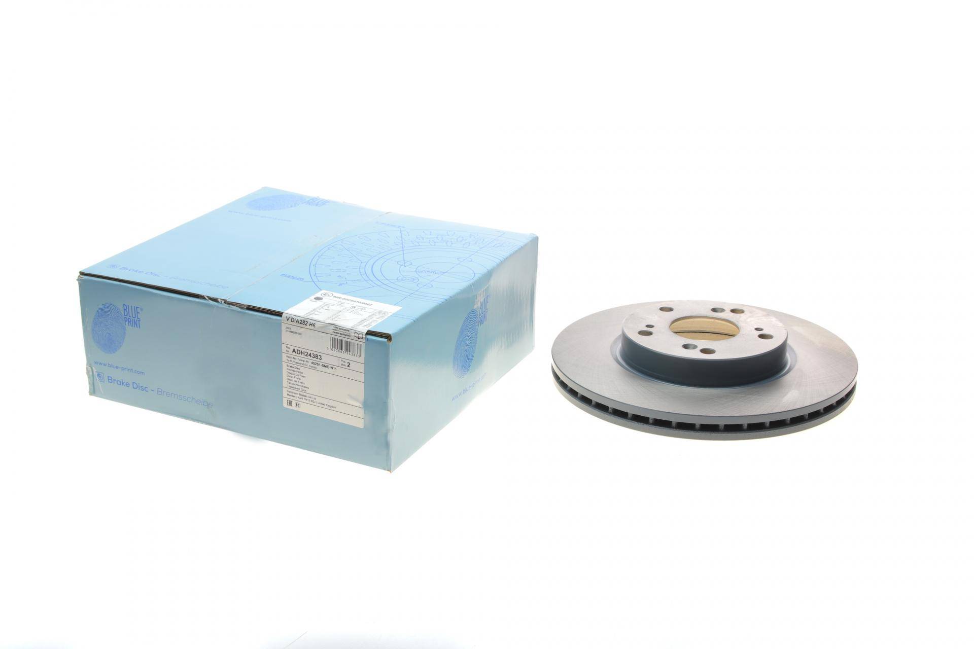 Диск гальмівний (передній) Honda Civic VIII 06-/FR-V 05- (282x23)