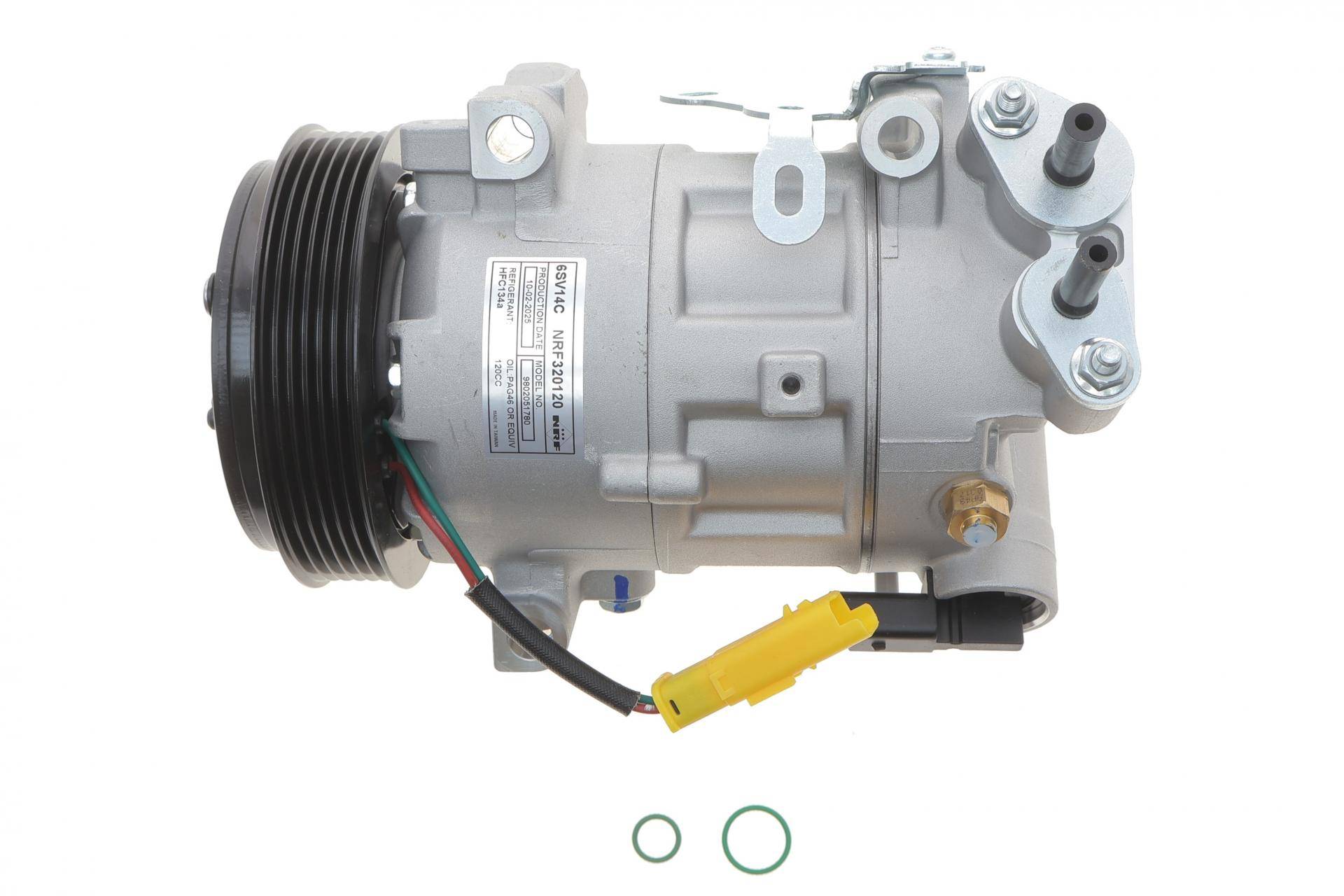 Компресор кондиціонера Citroen C4 Cactus 1.5-1.6 HDi 14- (6PK)