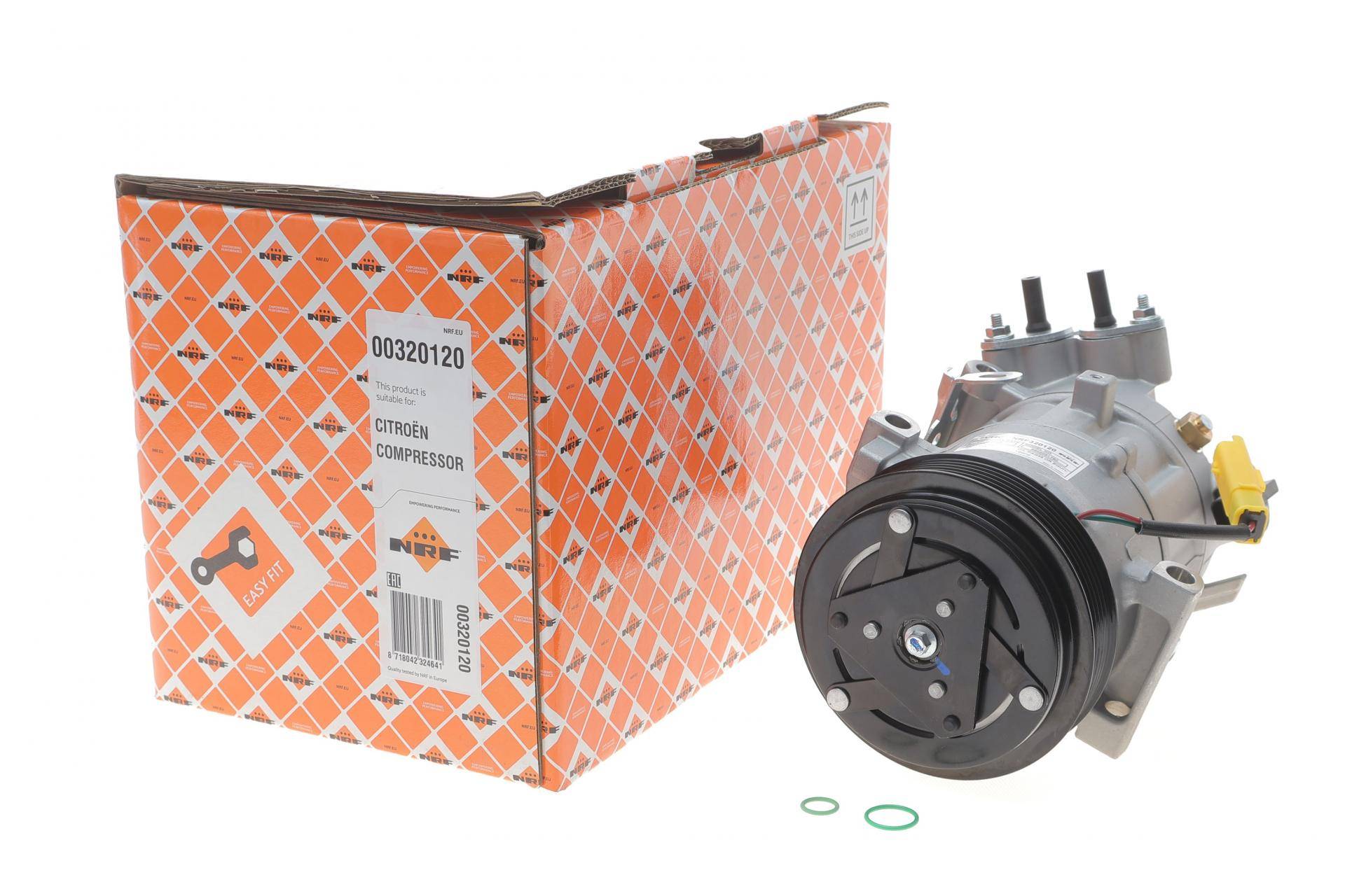 Компресор кондиціонера Citroen C4 Cactus 1.5-1.6 HDi 14- (6PK)