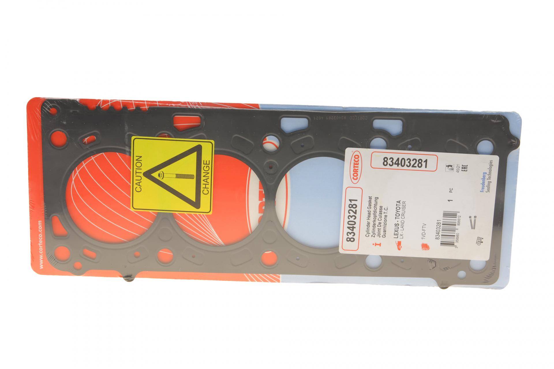 Прокладка ГБЦ Toyota Land Cruiser 200 4.5 D 07- (1.3mm) (R)