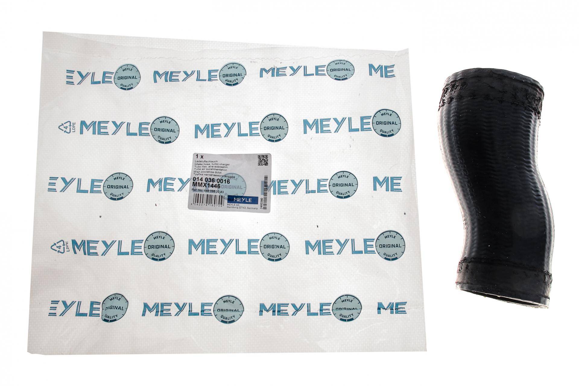 Патрубок інтеркулера (нижній) MB Sprinter 2.2CDI 06-/Vito 03-