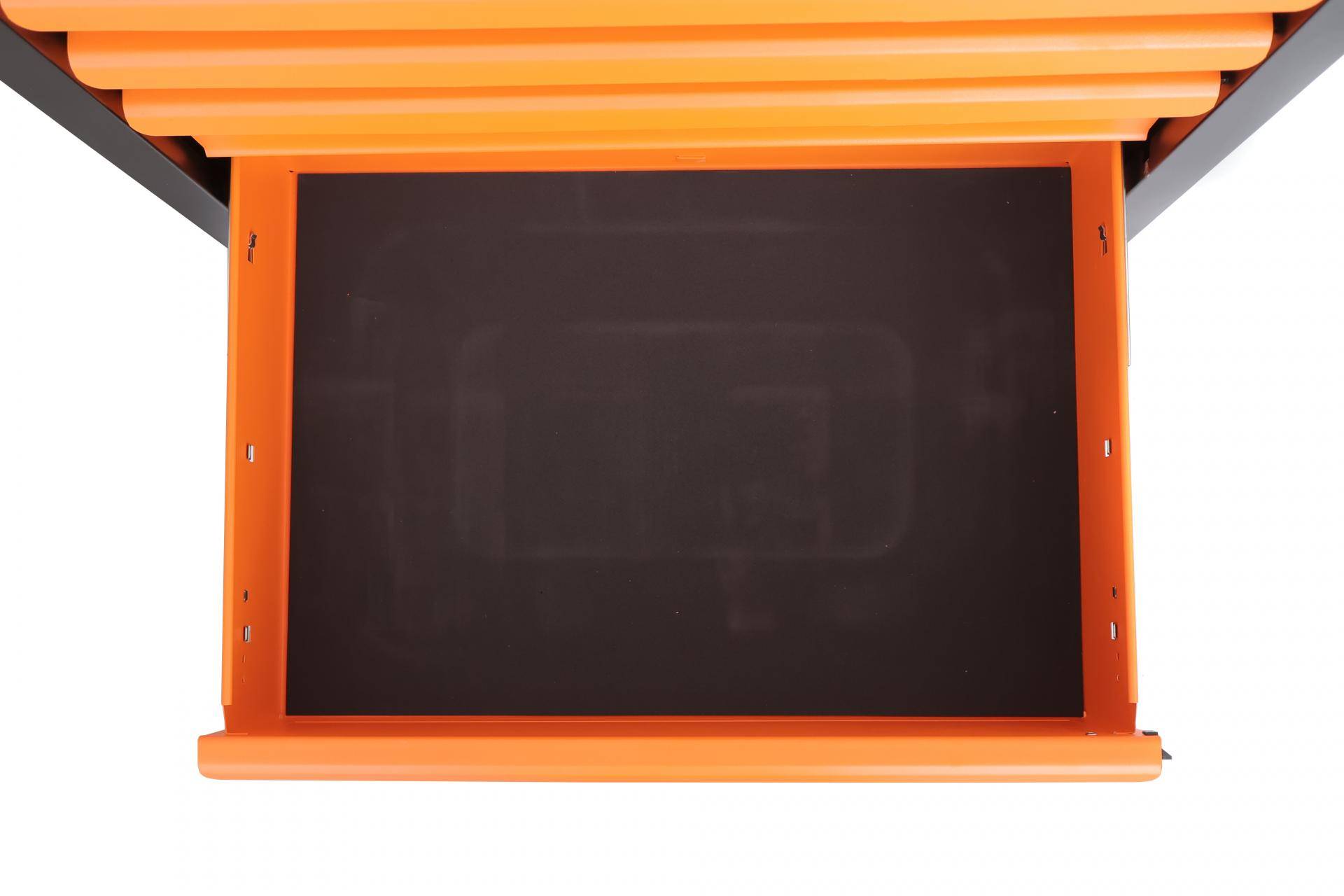 Візок з інструментами 7 секцій 176 од. (помаранчевий)